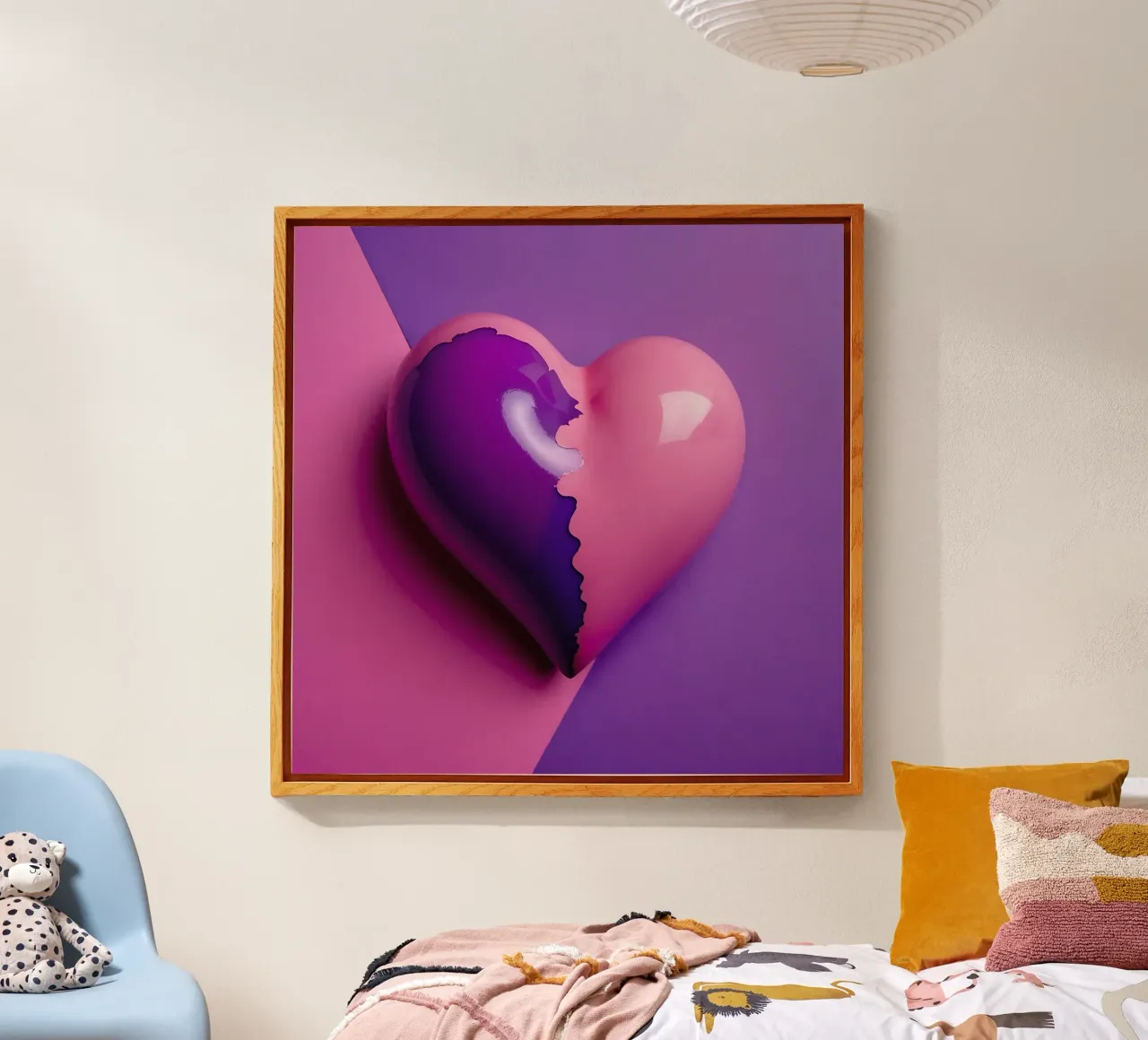 Cuore_3 plexiglass da Pink- und LoveArt by LK