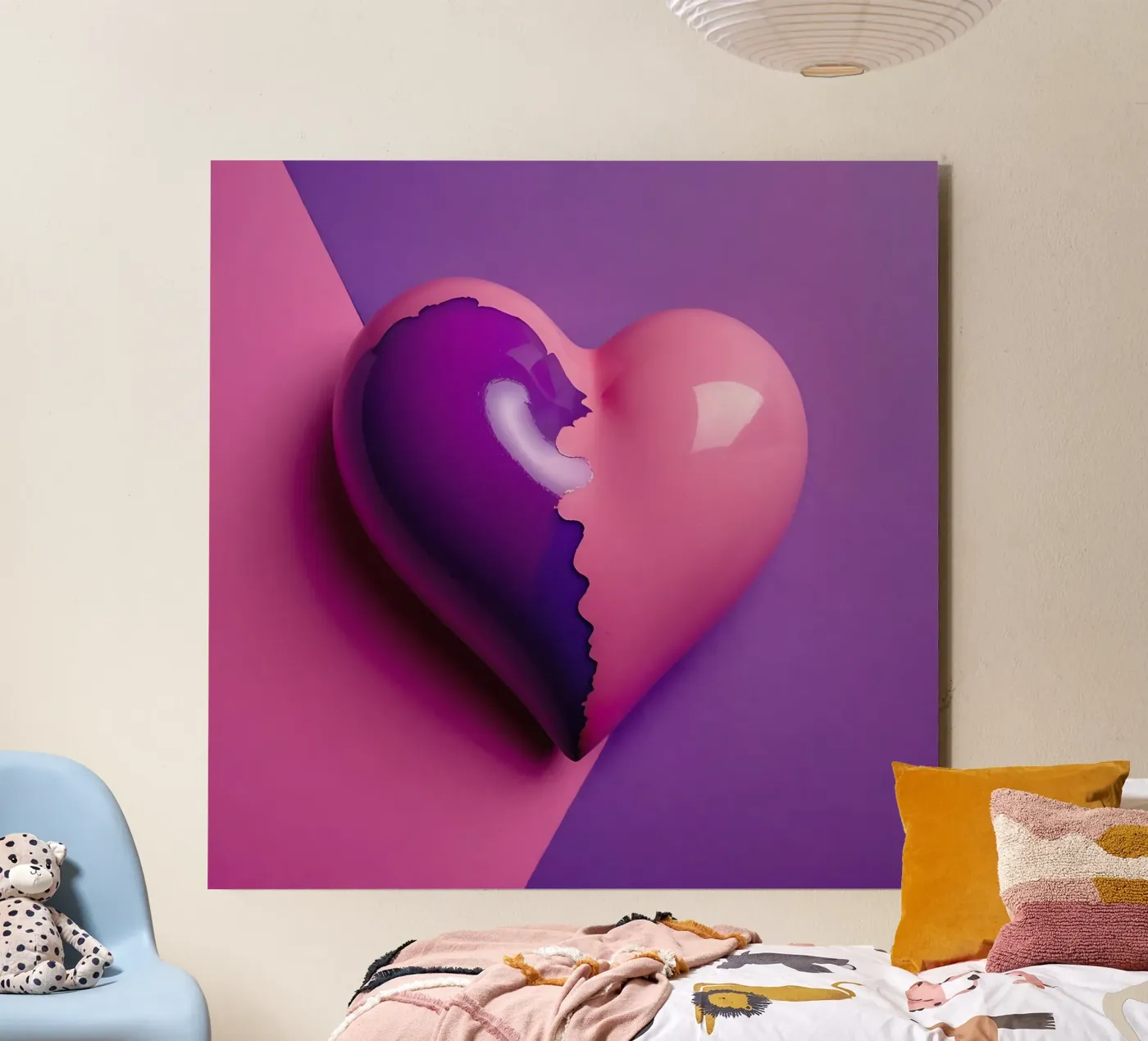 Cuore_3 alluminio dibond da Pink- und LoveArt by LK