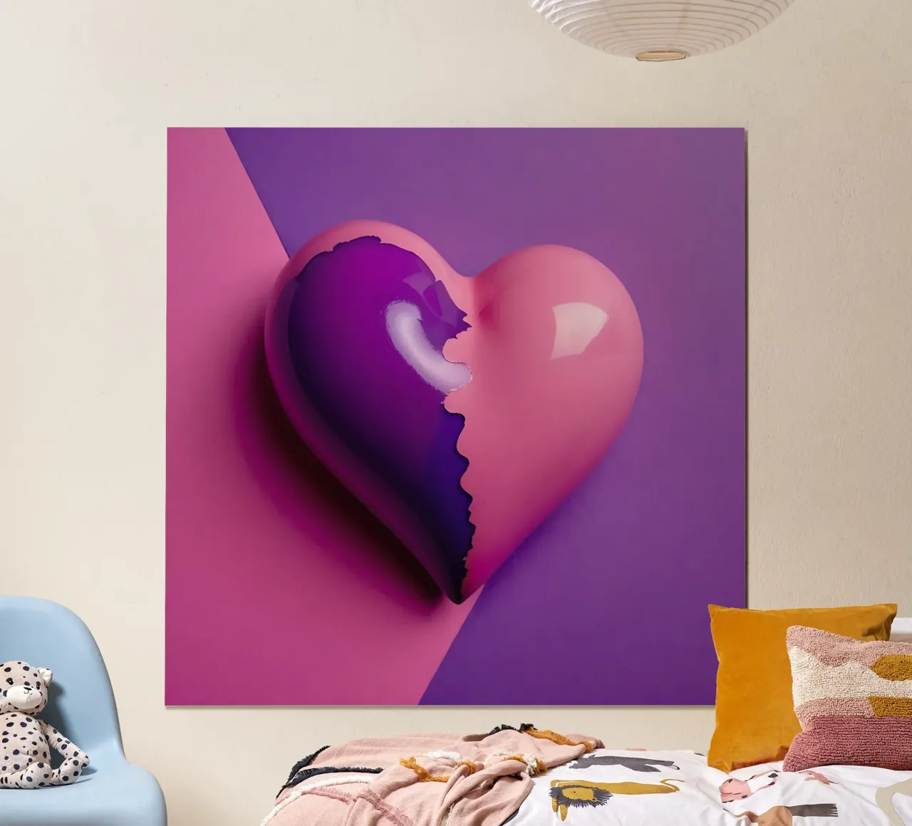 Cuore_3 carta hahnemühle da Pink- und LoveArt by LK