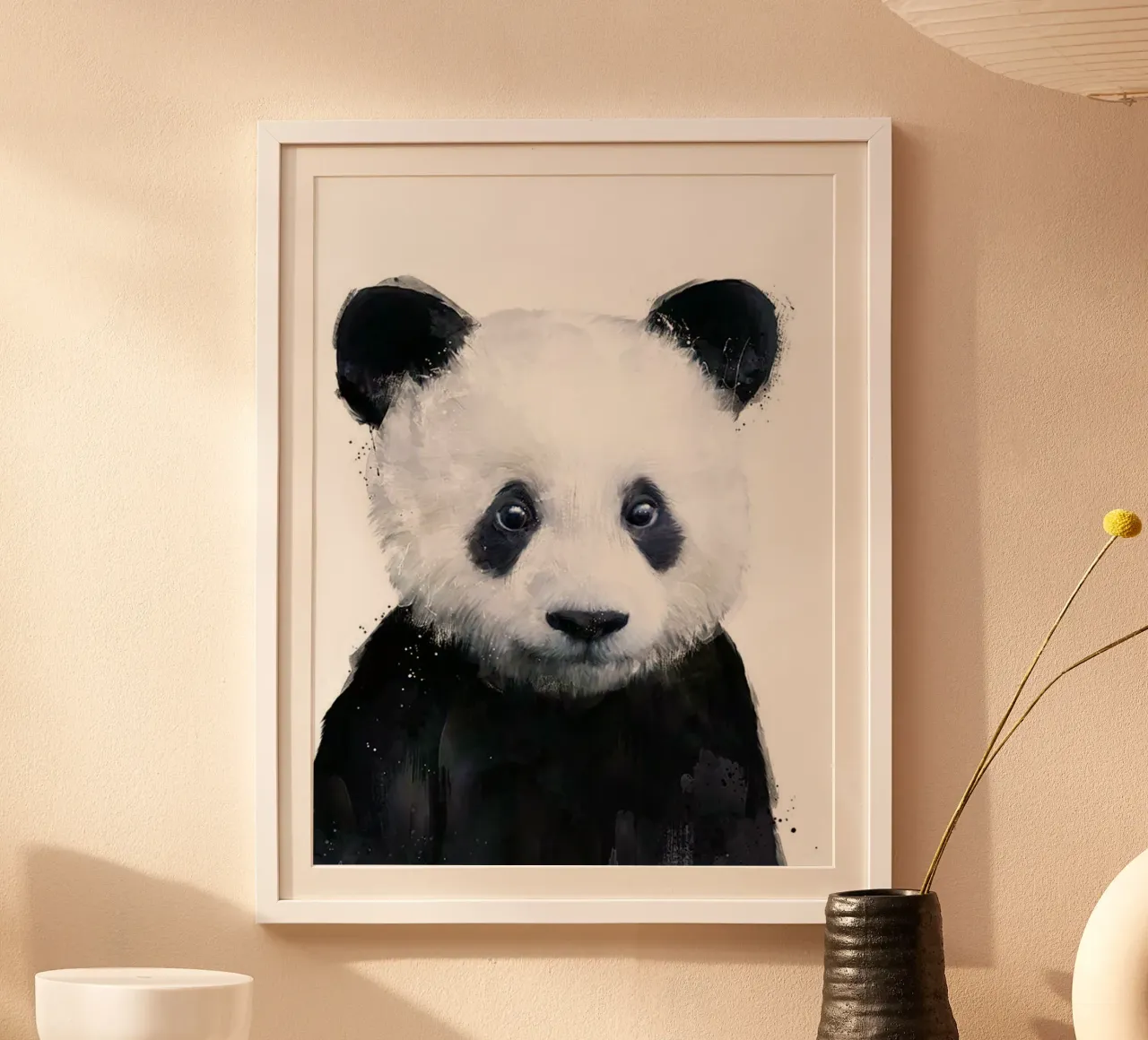 Panda Bear Art Print poster de ZARAH