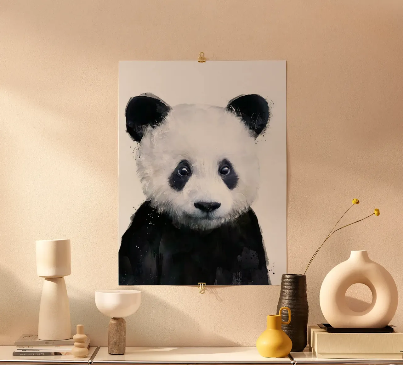 Panda Bear Art Print poster de ZARAH