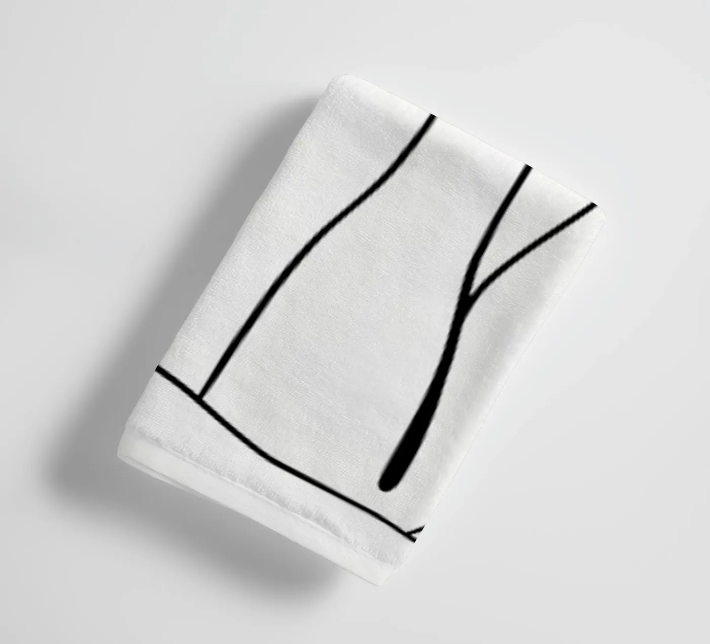 Read towel by Aiden Garcia