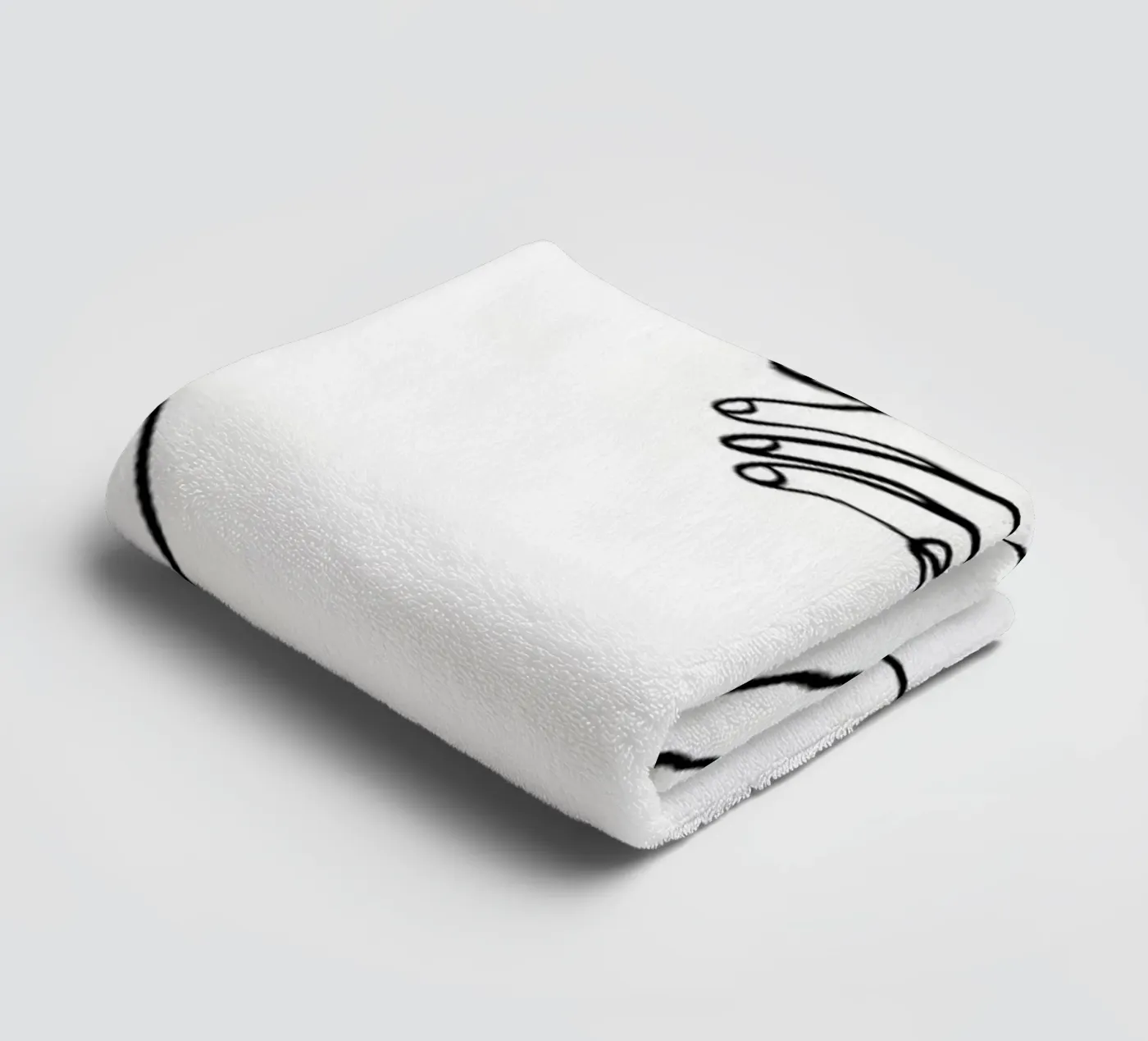 Read towel by Aiden Garcia