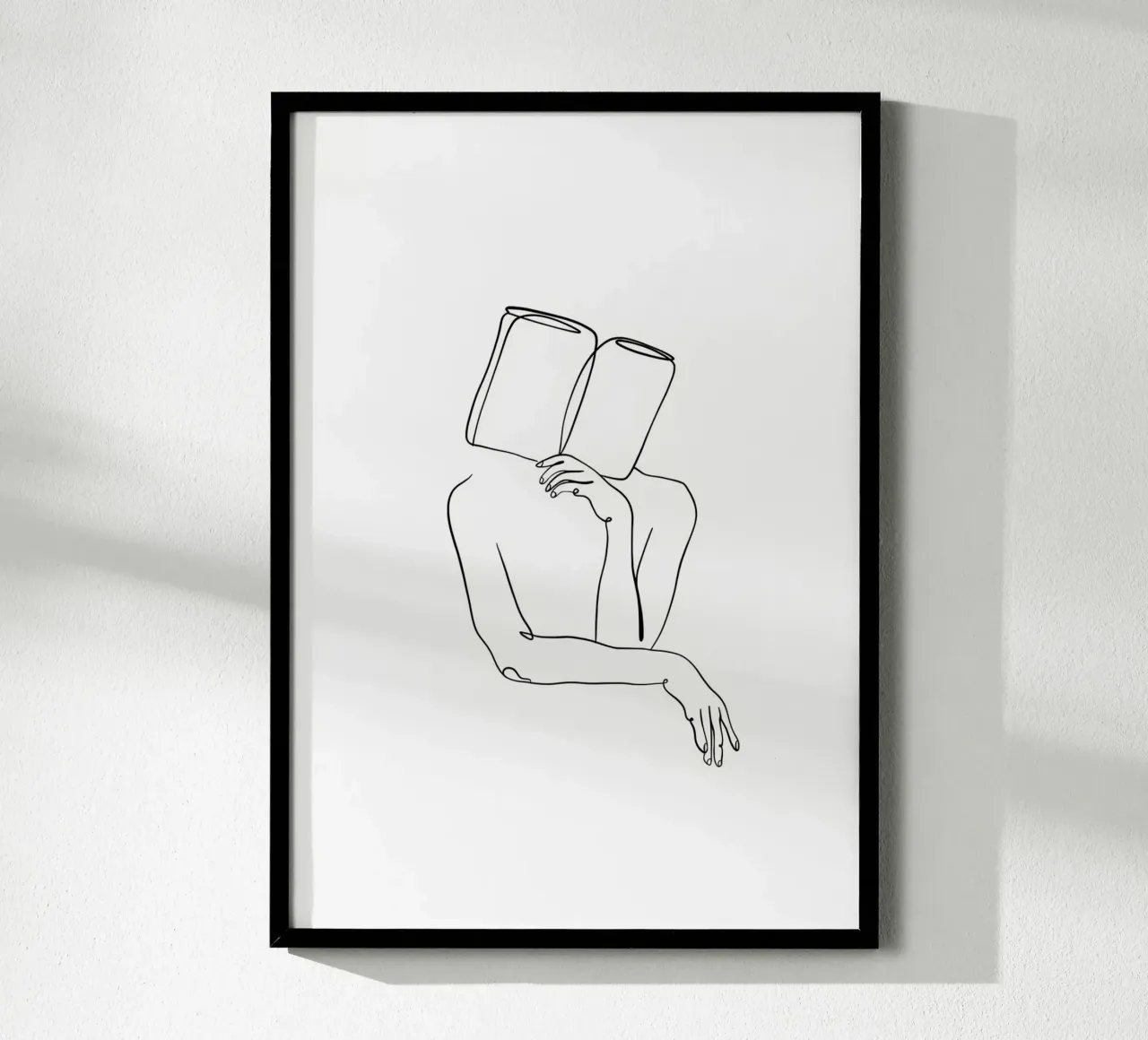 Leggi poster con telaio in legno da Aiden Garcia