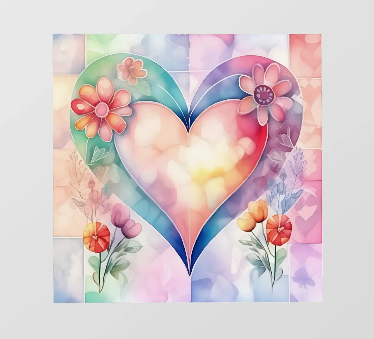 cuori_pastello_3 pellicola backlit da Pink- und LoveArt by LK