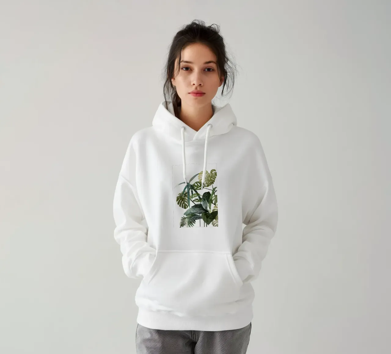 botanico felpa con cappuccio da Nicholas Campbell