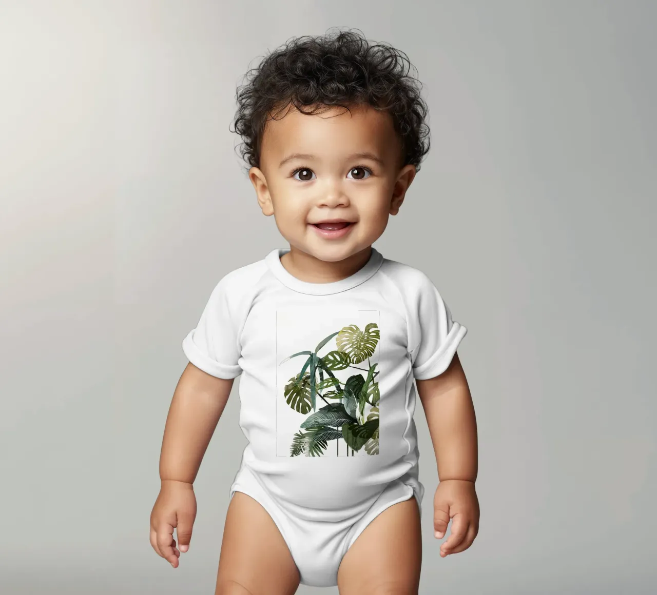 botanico body neonato maniche corte da Nicholas Campbell