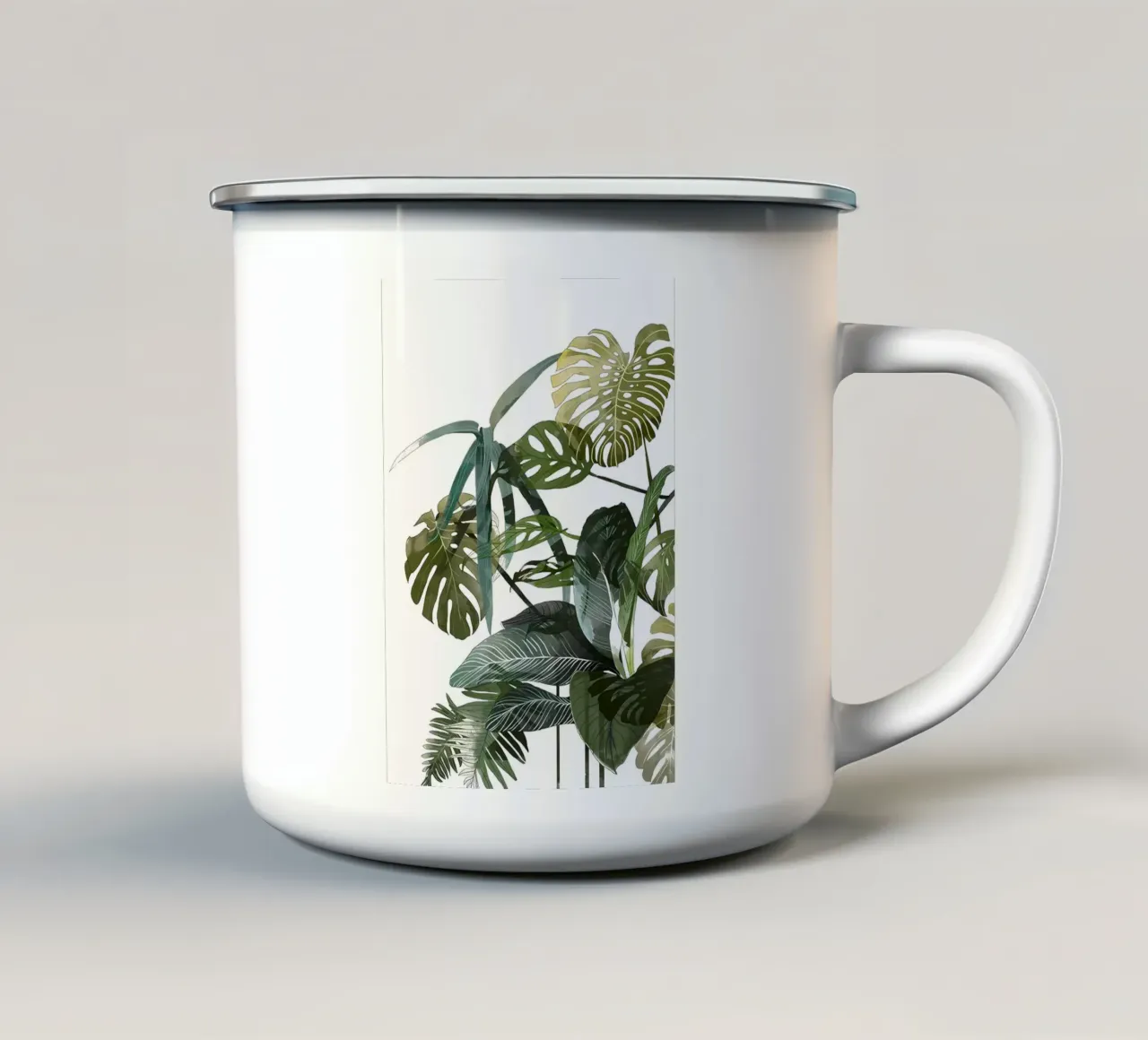 botanico tazza in smalto da Nicholas Campbell