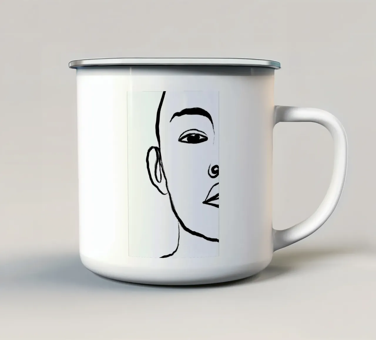 Hear Me tazza in smalto da Graphite
