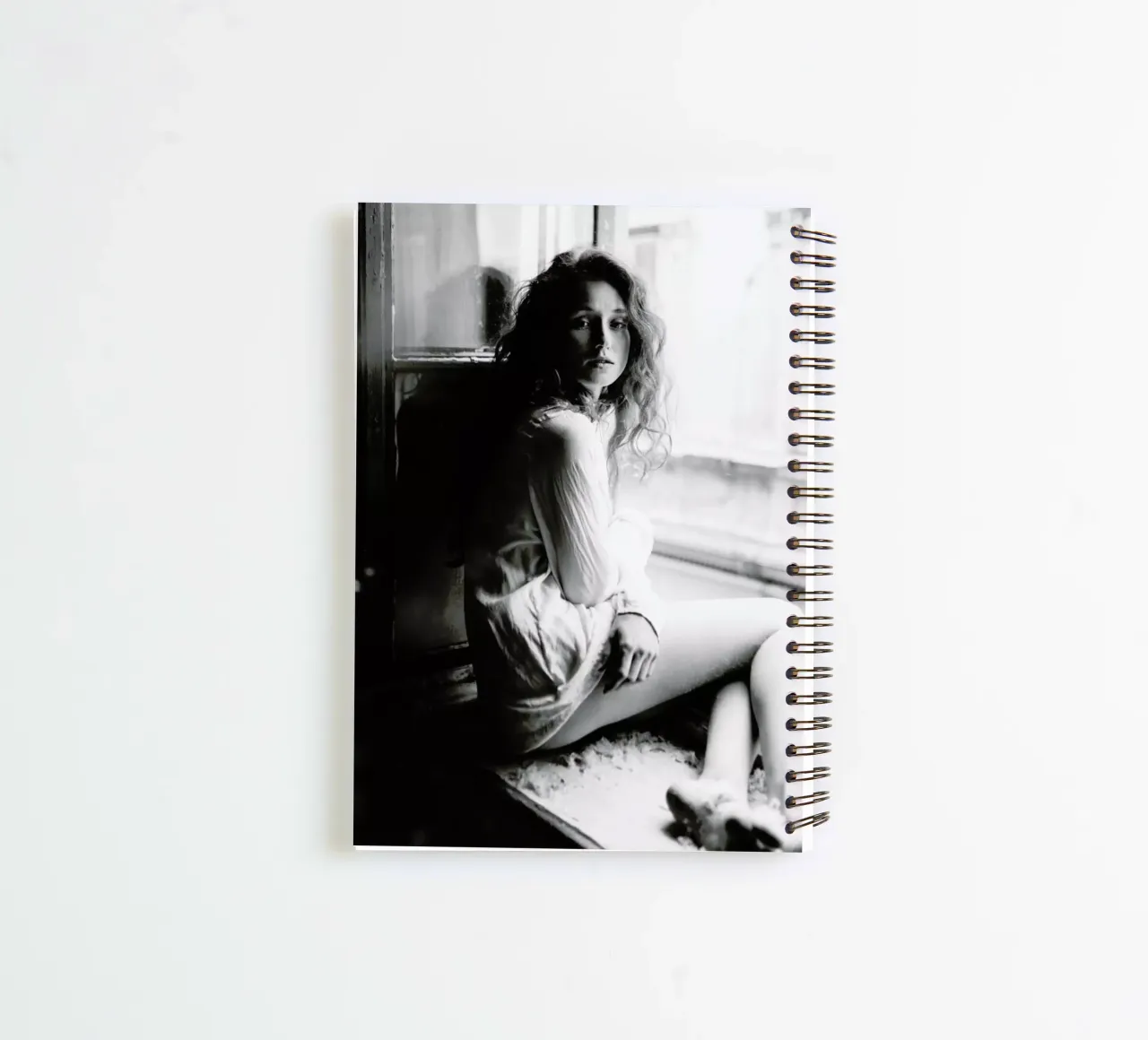 Watching from the Window spiral notebook by Runway Collective