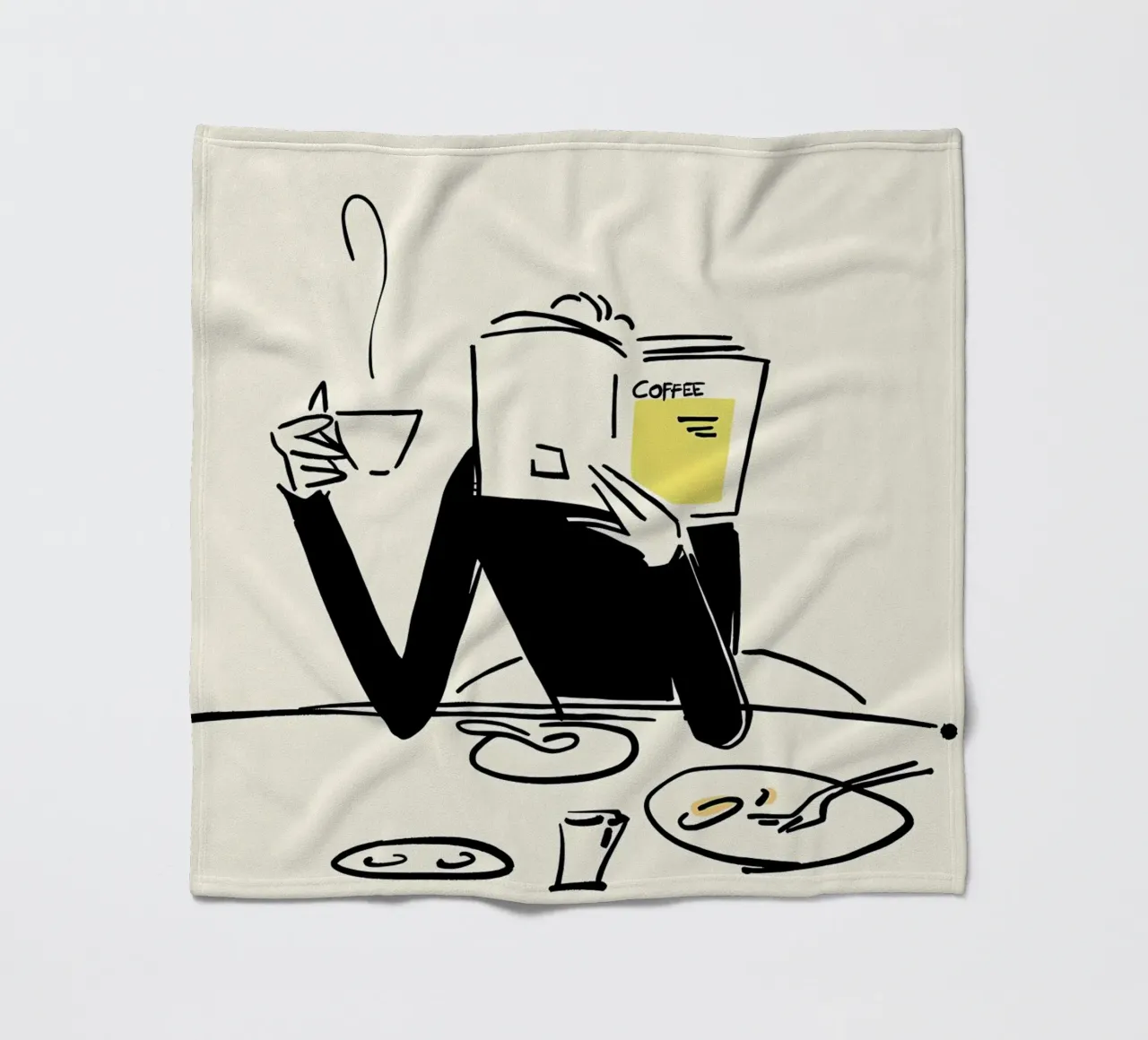 Colazione coperta in pile da Aiden Garcia