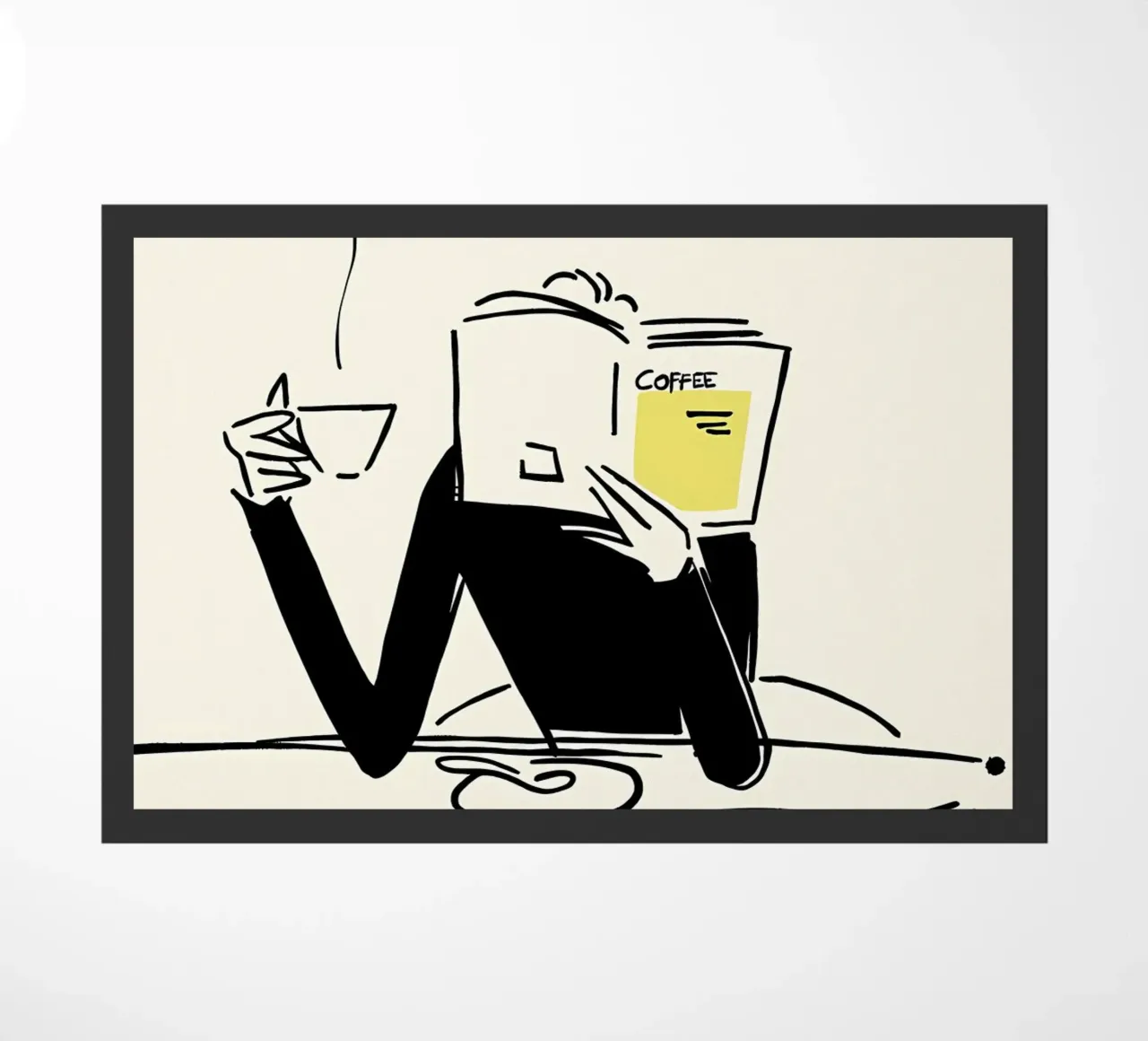 Breakfast doormat by Aiden Garcia