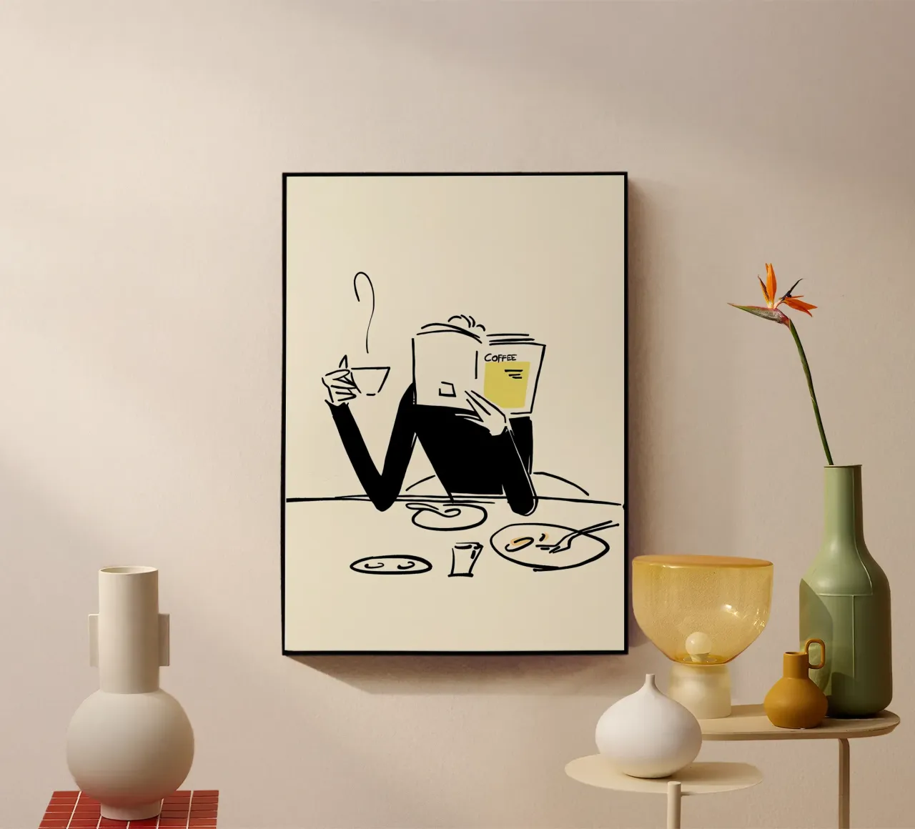 Frühstück Acryl-Glas von Aiden Garcia