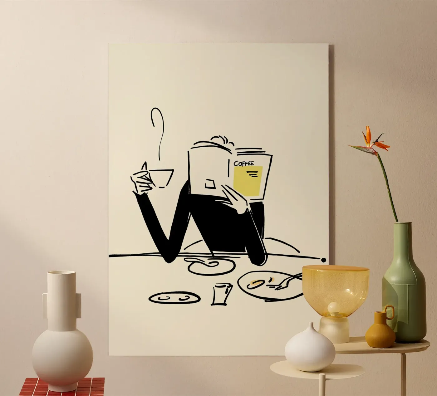 Frühstück Acryl-Glas von Aiden Garcia