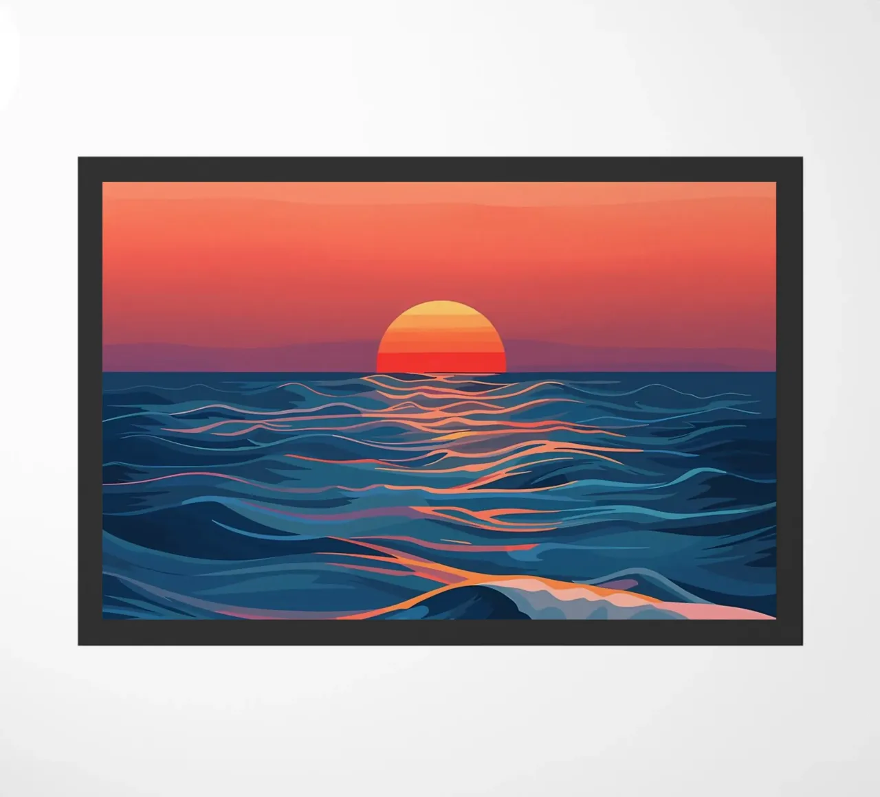 Tramonto sull'oceano zerbino da Bartosz Powalka