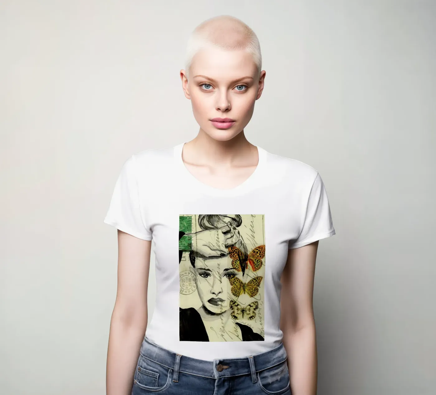 Thinking t-shirt da donna da Nathys_illustration