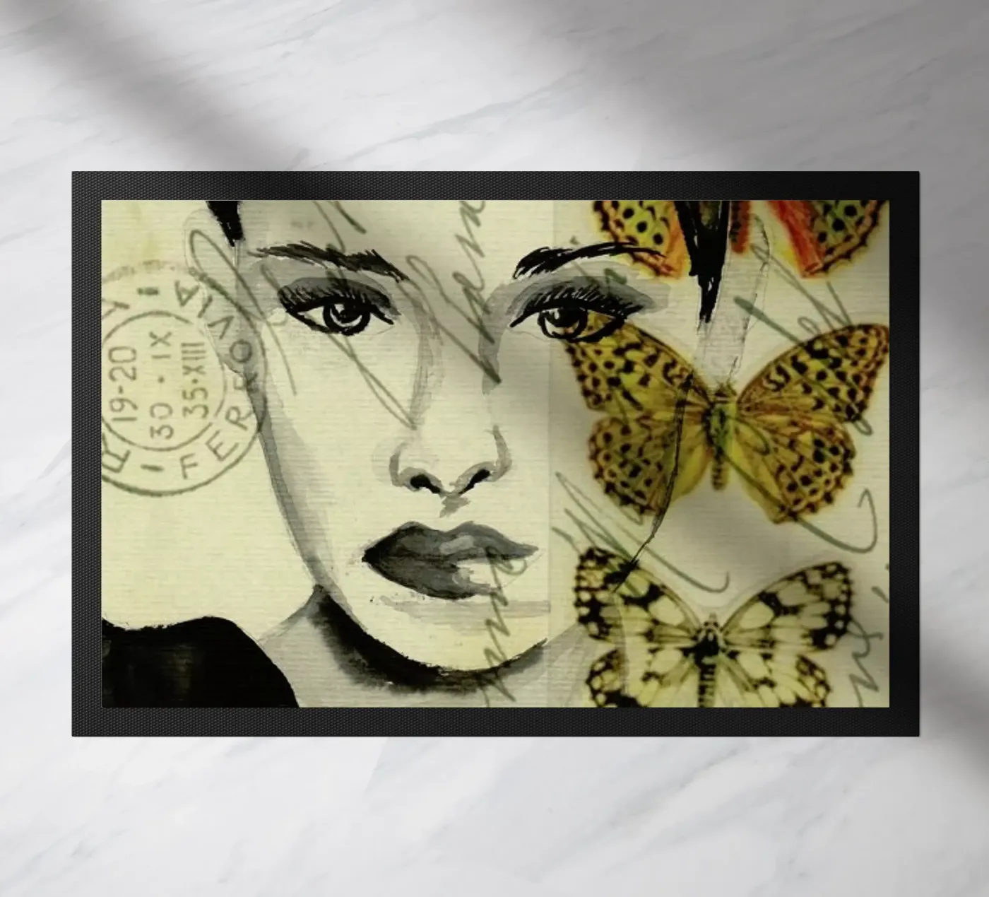 Thinking Fußmatte von Nathys_illustration