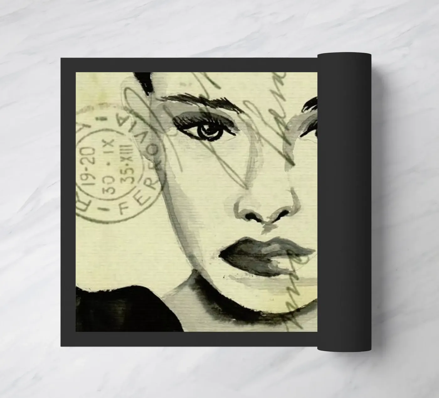 Thinking Fußmatte von Nathys_illustration
