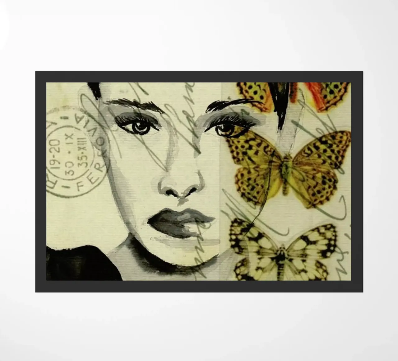 Thinking felpudo de Nathys_illustration