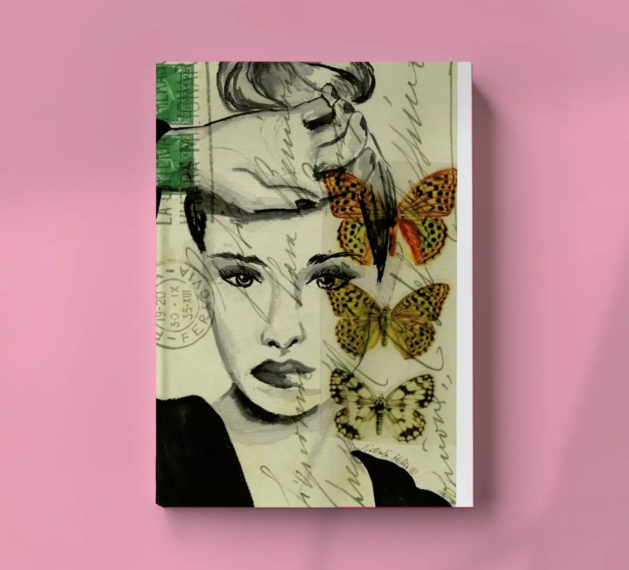 Thinking notebook by Nathys_illustration