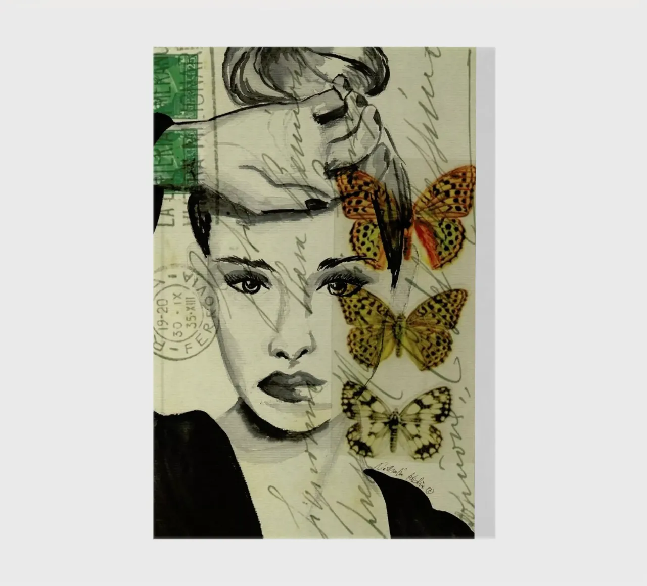 Thinking notebook by Nathys_illustration