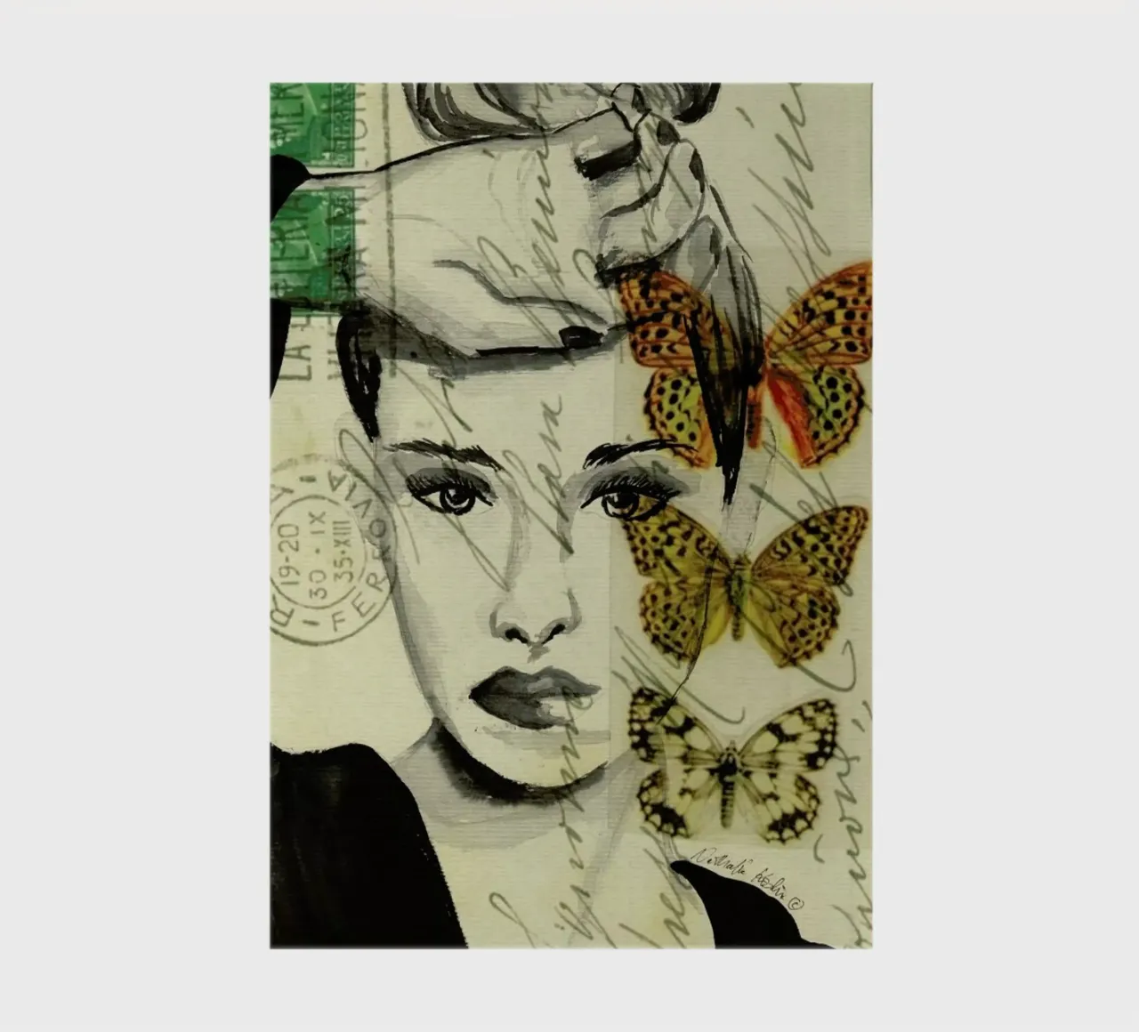 Thinking notebook by Nathys_illustration