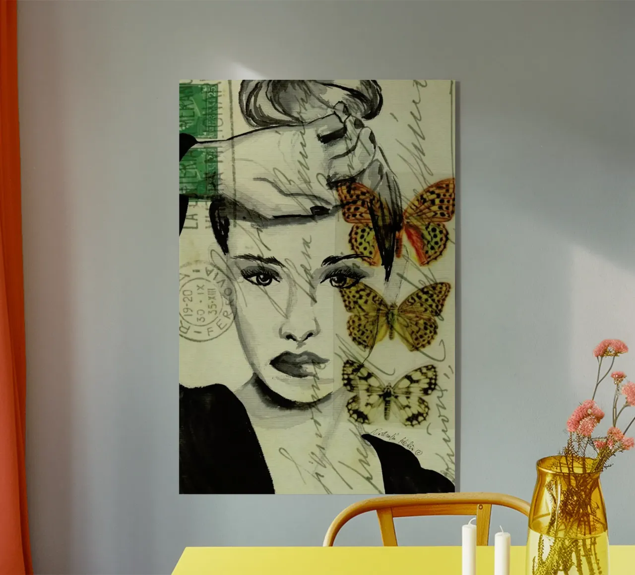 Thinking Acryl-Glas von Nathys_illustration