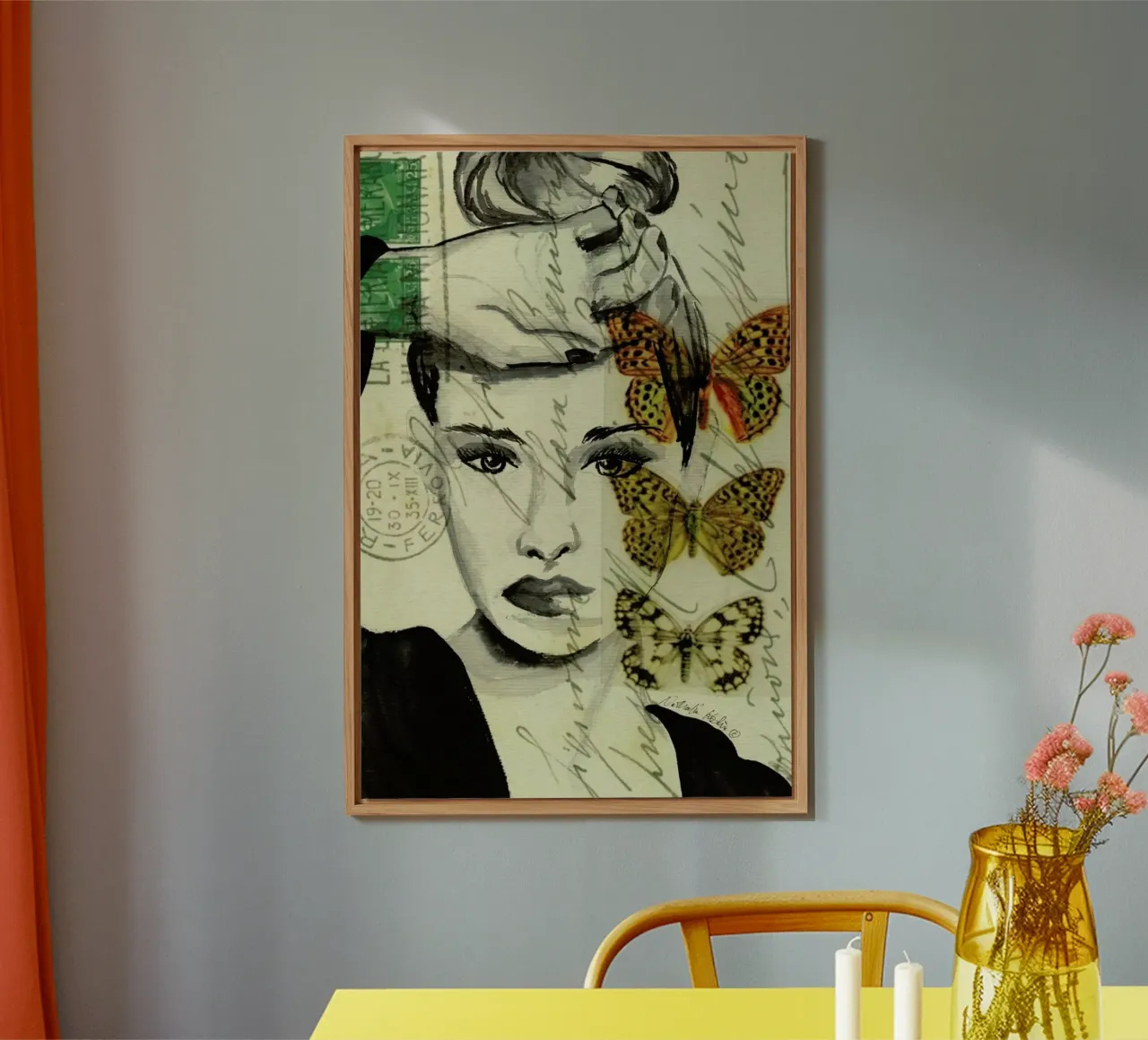 Thinking alluminio dibond da Nathys_illustration