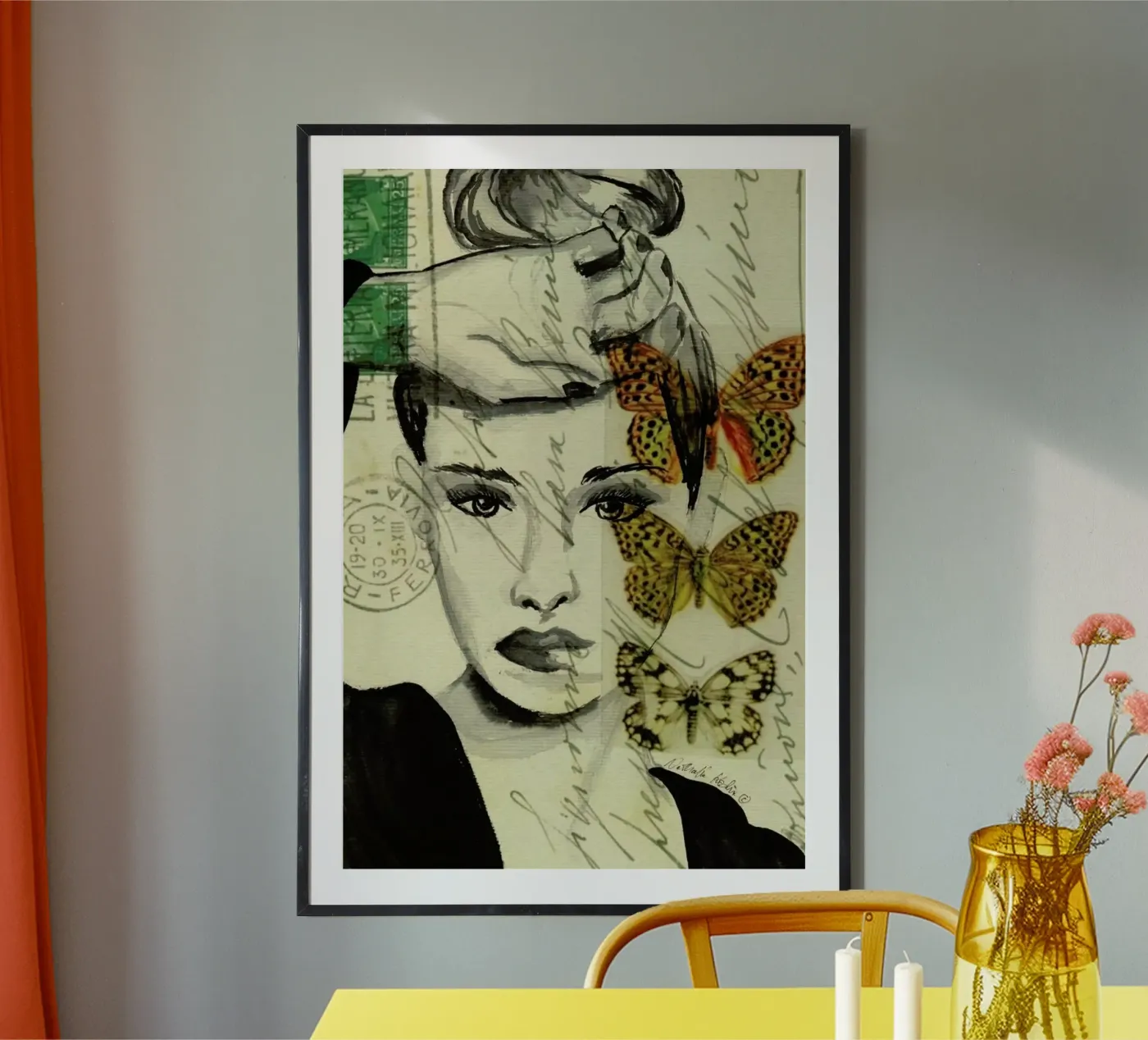 Thinking Poster von Nathys_illustration