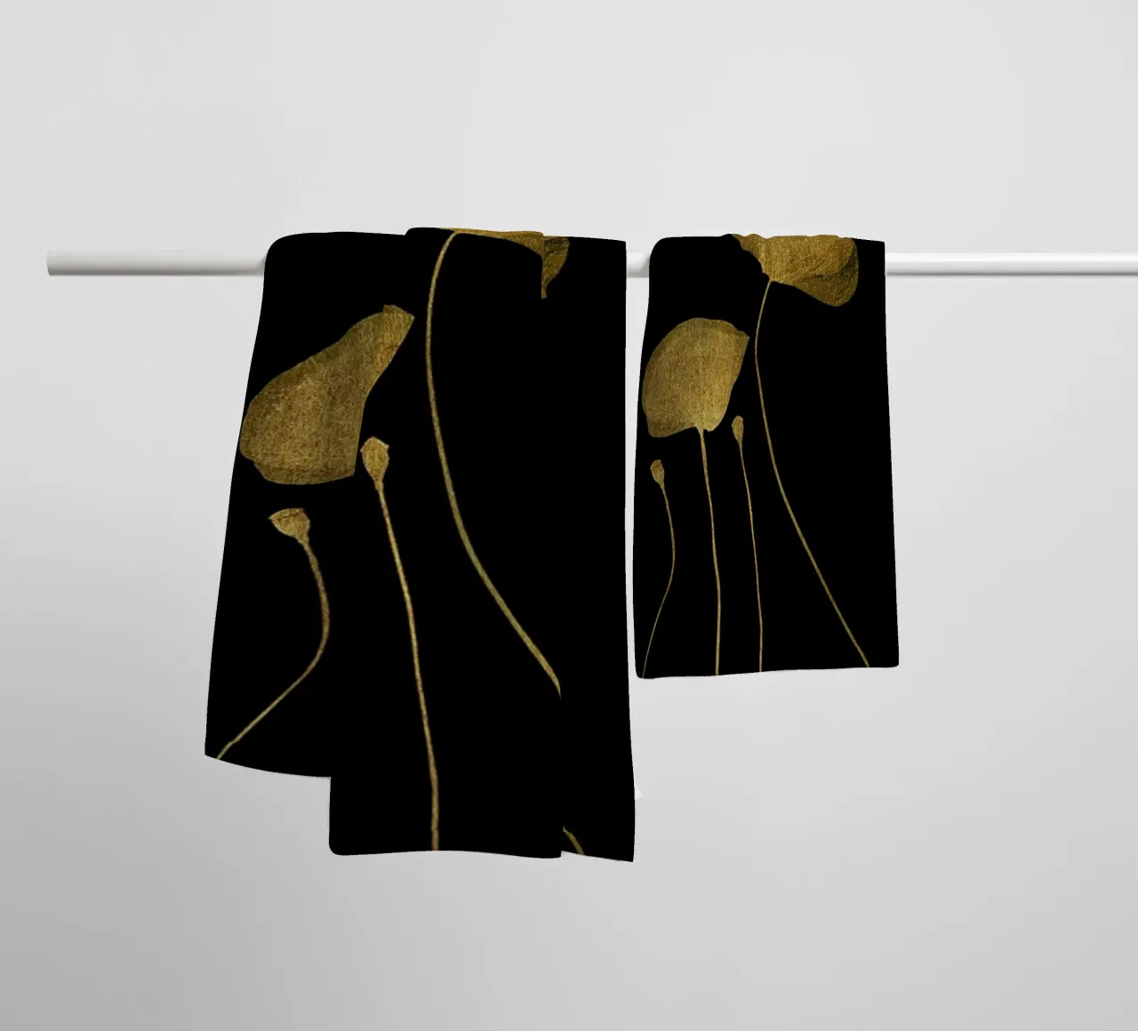 Moonshine Dancers towel by Kubistika