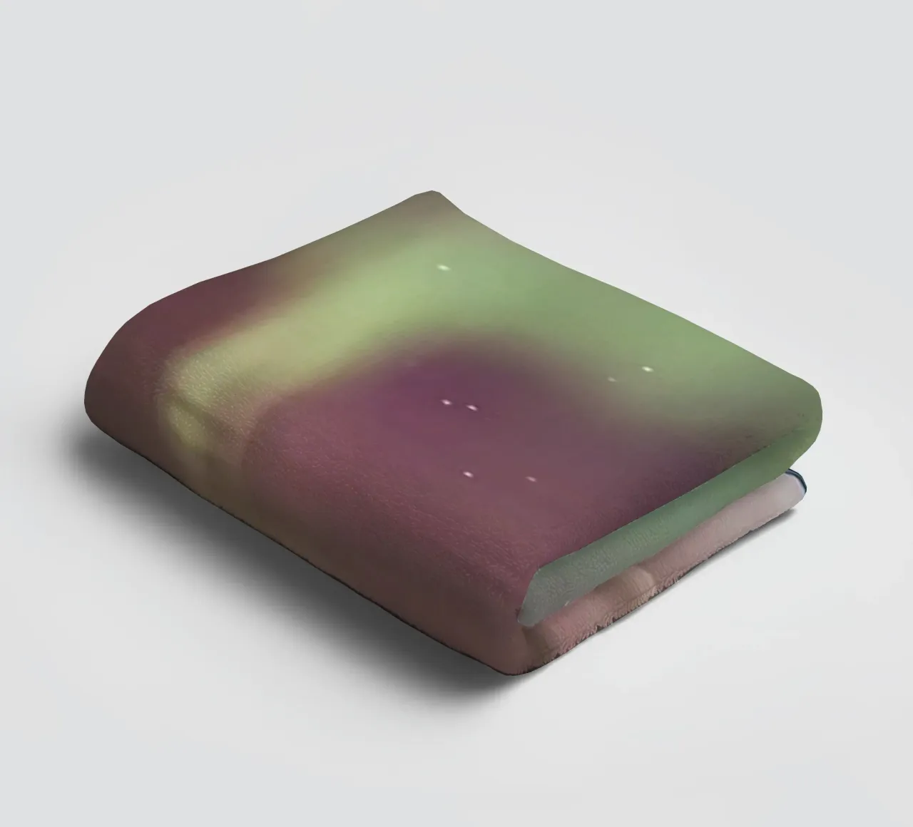 Aurora and the lake towel by Matthew Katz