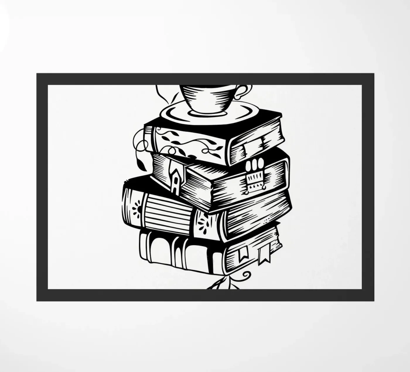 Book Fußmatte von Aiden Garcia