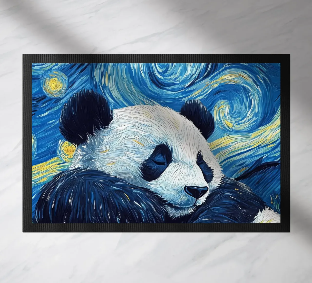 Panda Notte stellata zerbino da Adrian Patel