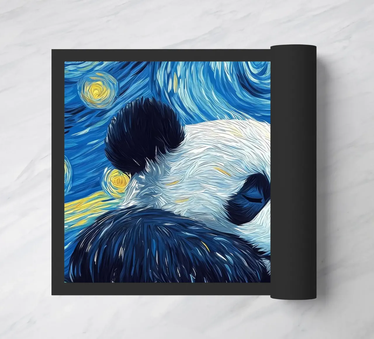 Panda Notte stellata zerbino da Adrian Patel