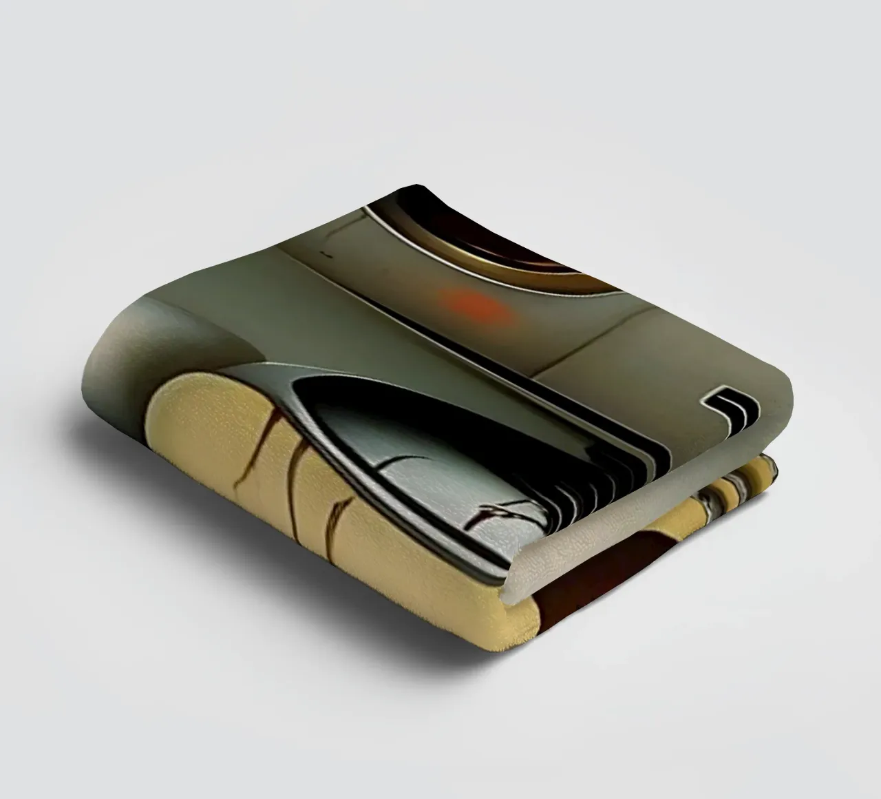 Robots with a heart_1 towel by Pink- und LoveArt by LK