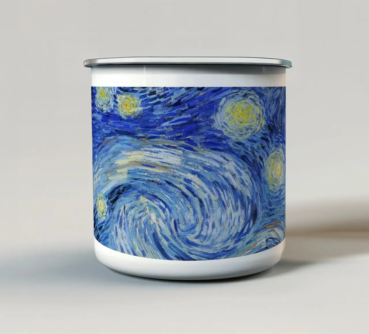 La notte stellata di Vincent van Gogh tazza in smalto da Van Gogh Prints