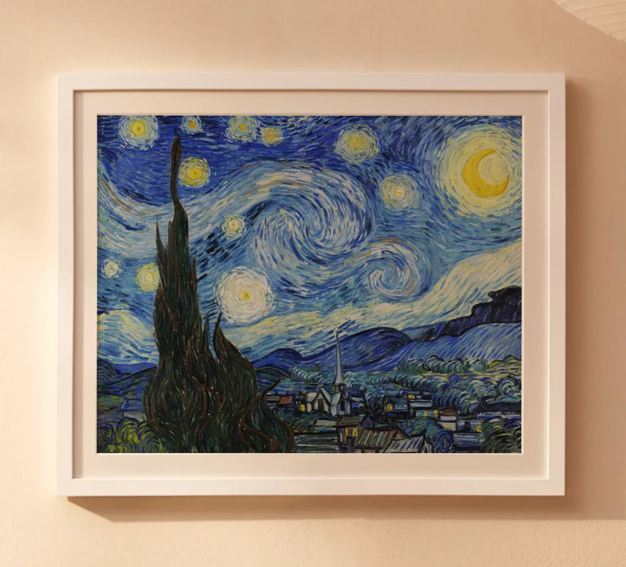 La notte stellata di Vincent van Gogh poster da Van Gogh Prints