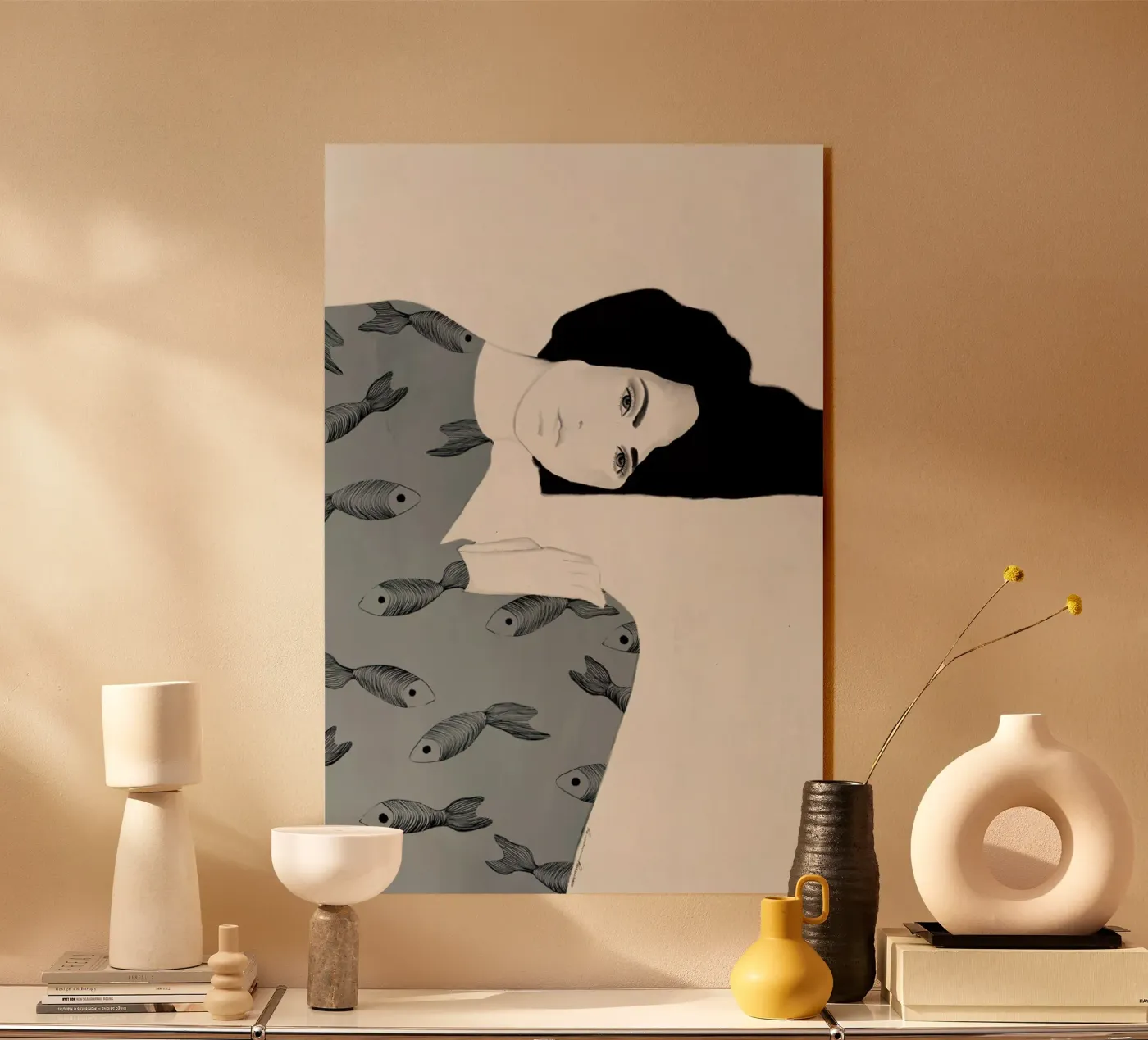 Fishy Mood II plexiglass da Ramona Russu