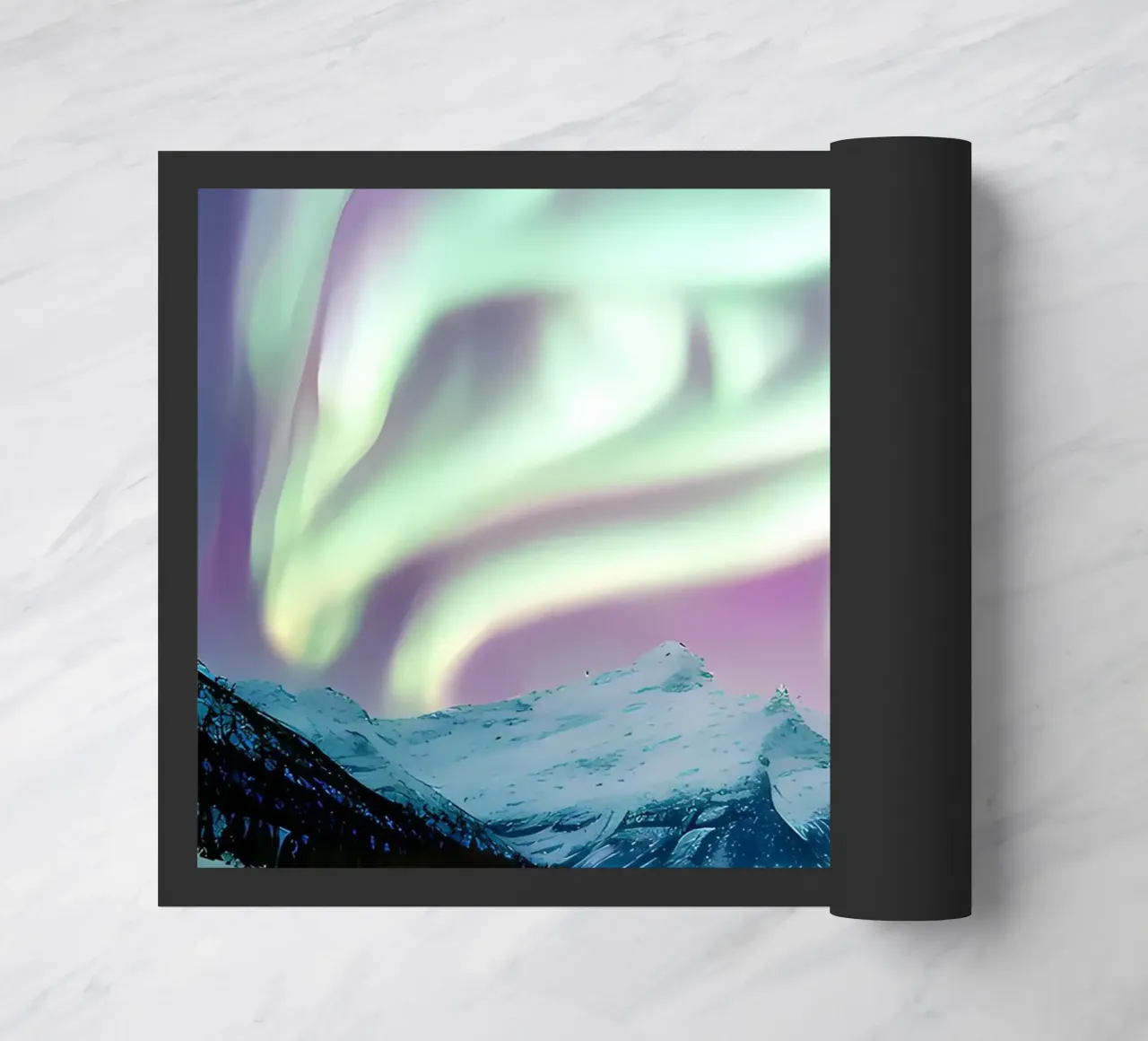 L'aurora boreale invernale zerbino da Matthew Katz