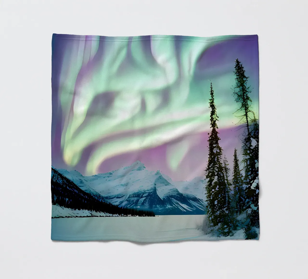 L'aurora boreale invernale coperta in pile da Matthew Katz