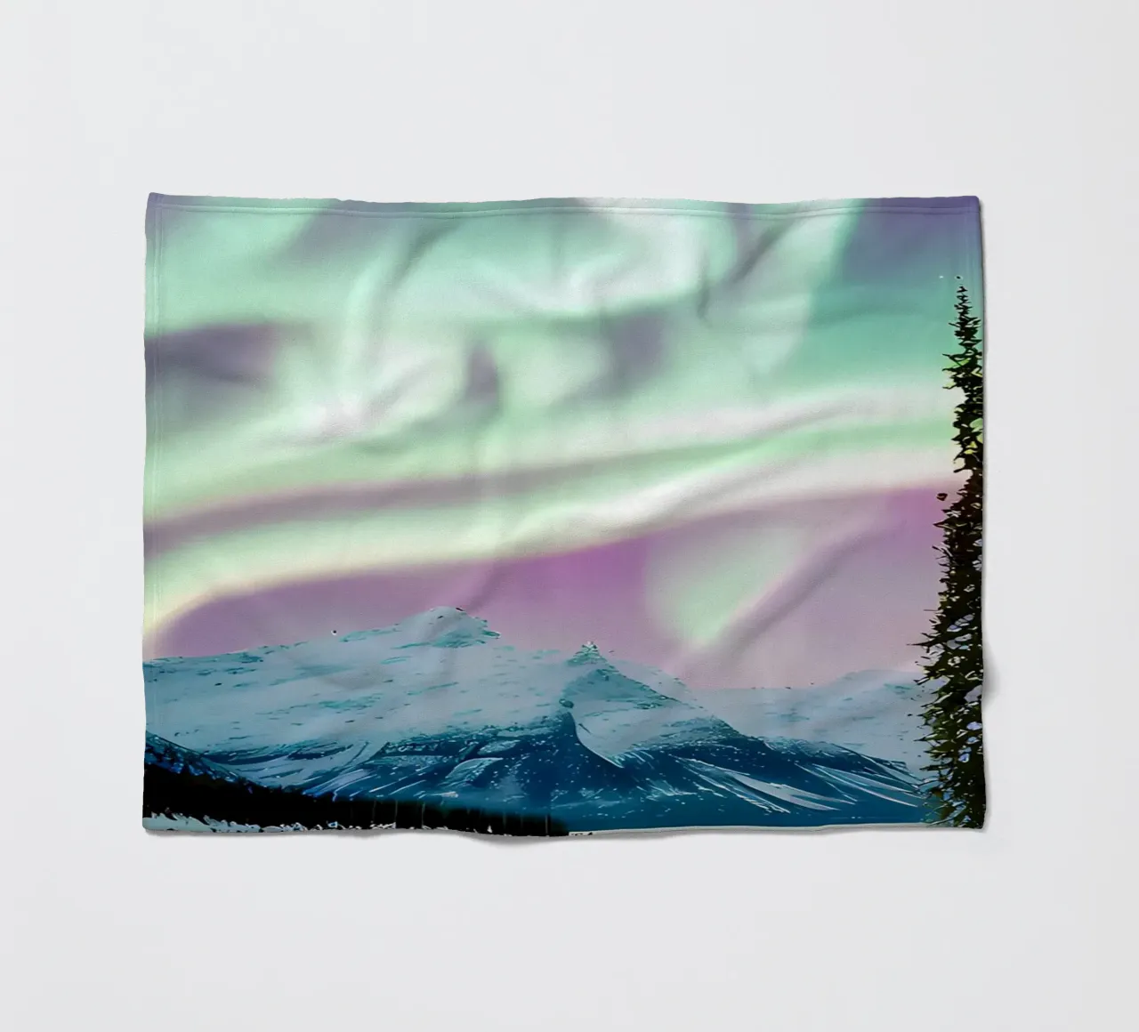 L'aurora boreale invernale coperta in pile da Matthew Katz