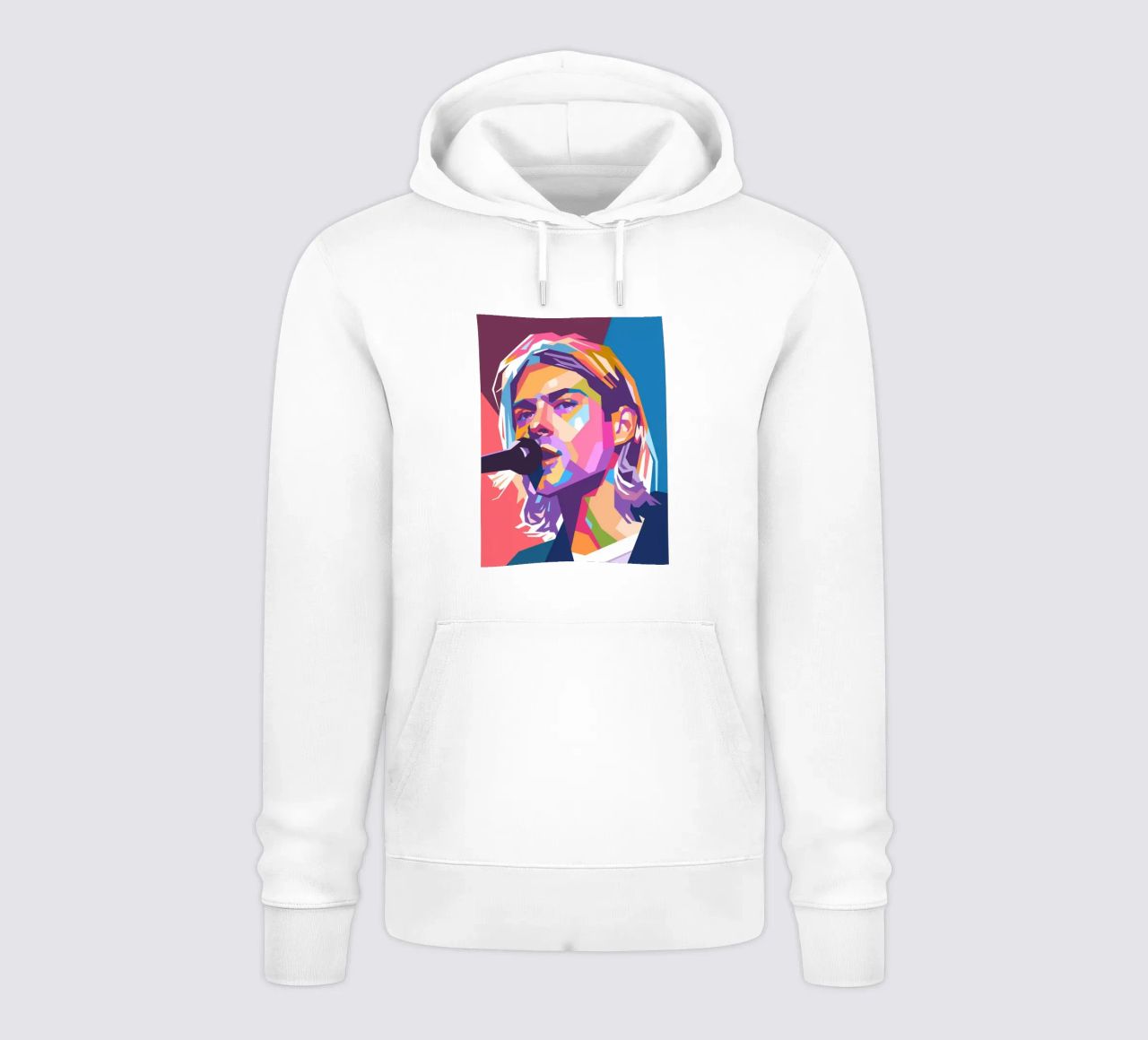 Kurt Cobain Nirvana pop art felpa con cappuccio da Hantamrata