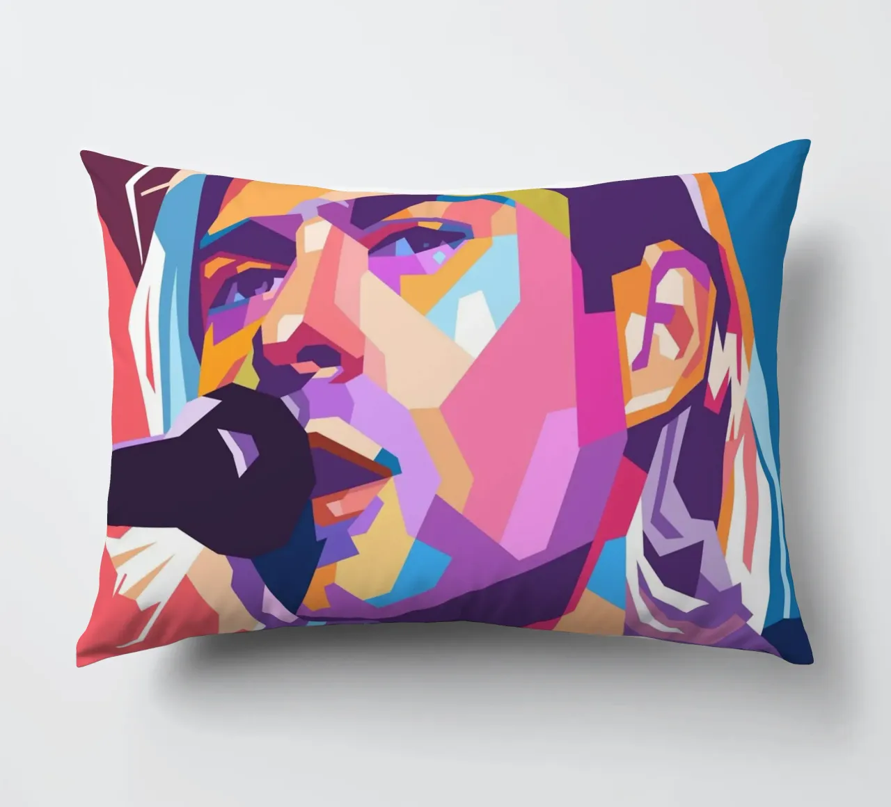 Kurt Cobain Nirvana pop art cuscino da Hantamrata