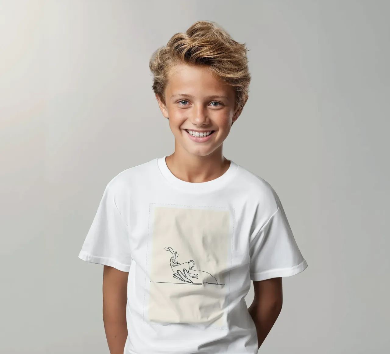 caffè t-shirt bambini da Aiden Garcia