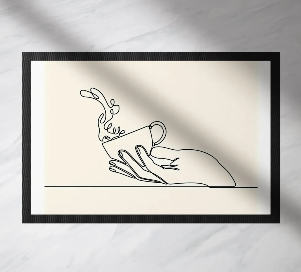 coffee doormat by Aiden Garcia