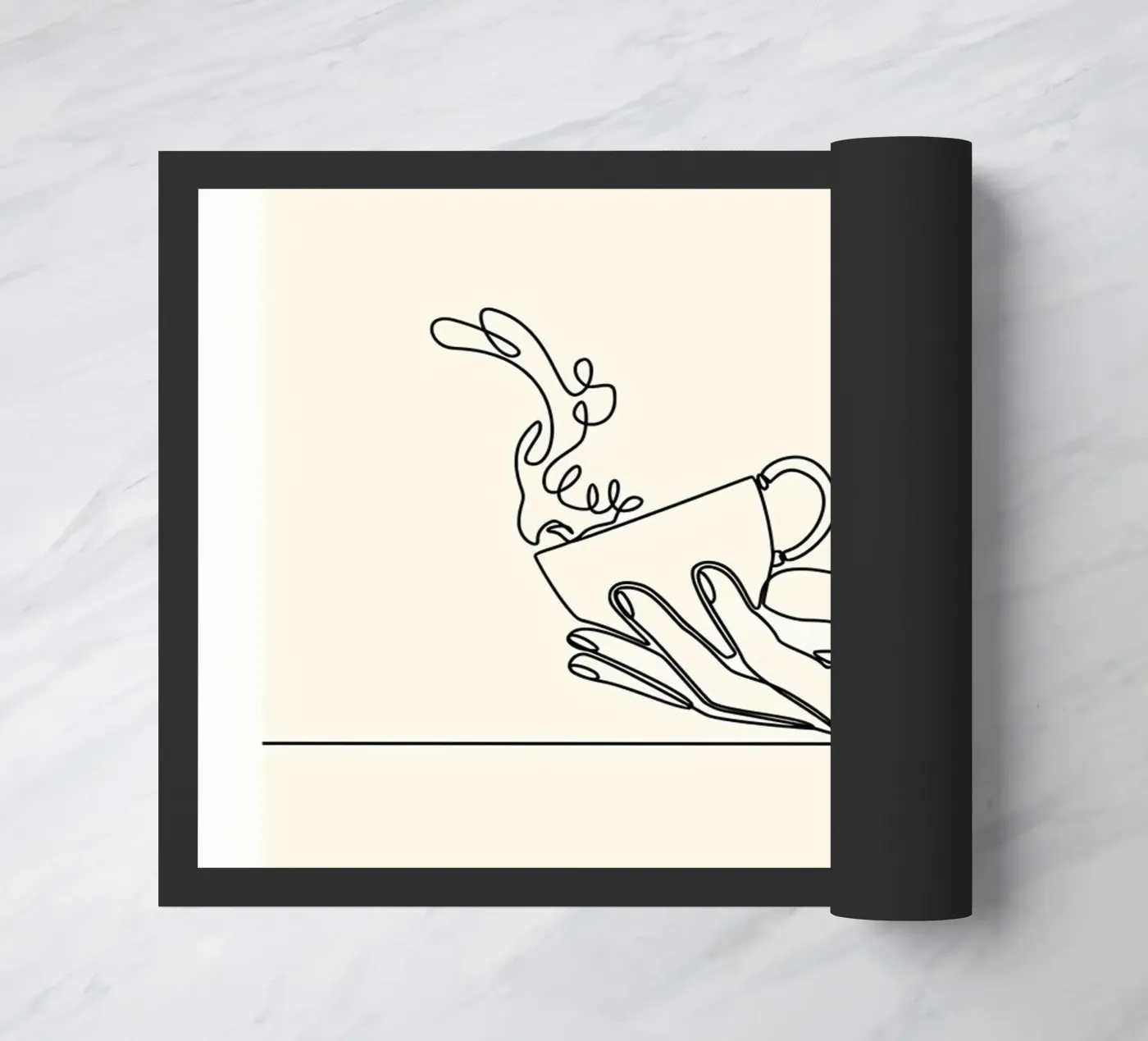 coffee Fußmatte von Aiden Garcia