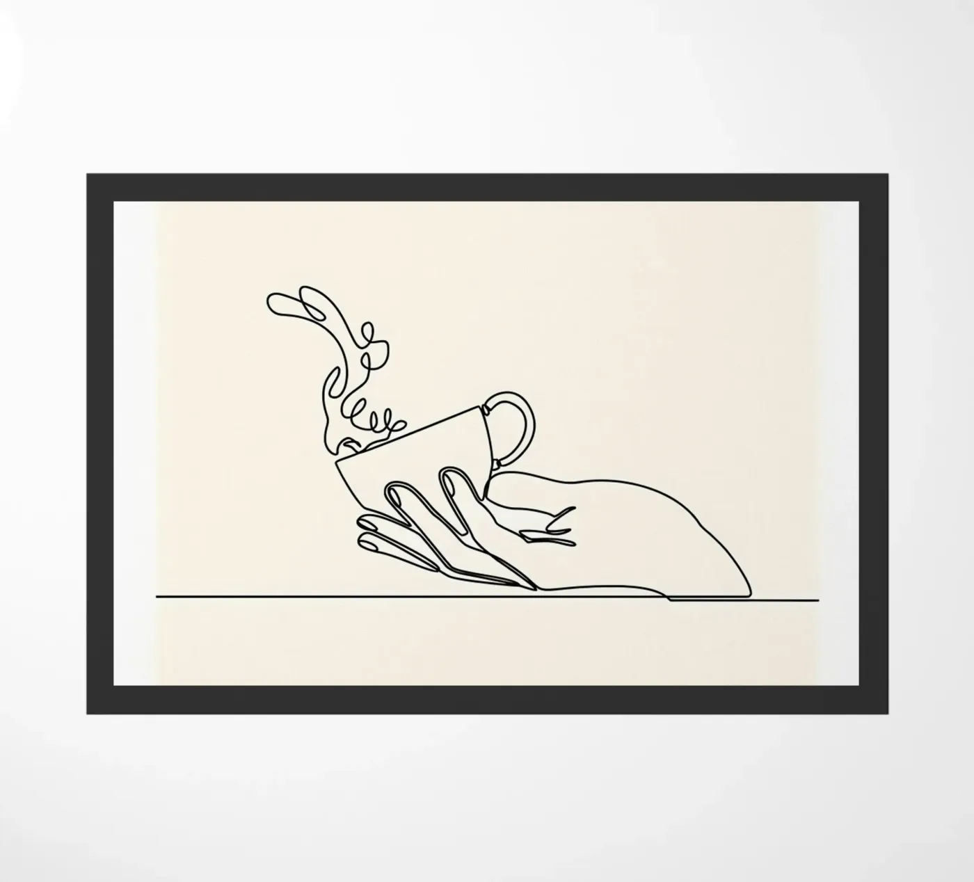 coffee doormat by Aiden Garcia