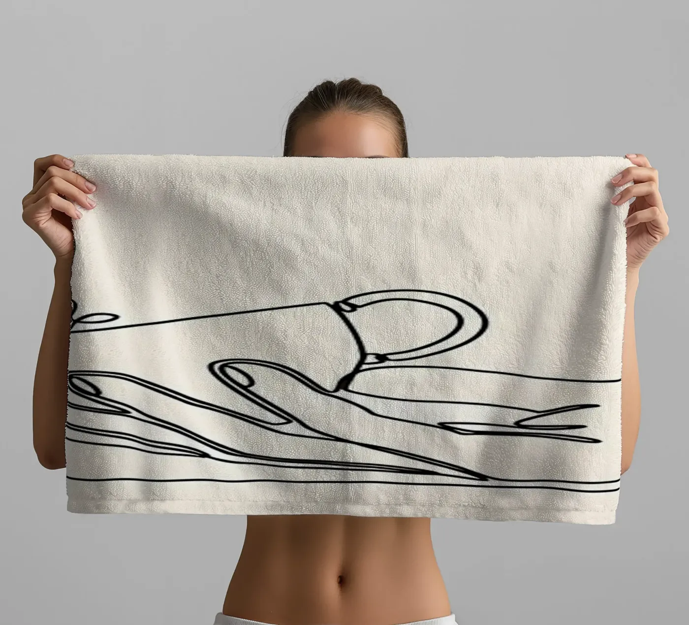 caffè asciugamano da bagno da Aiden Garcia