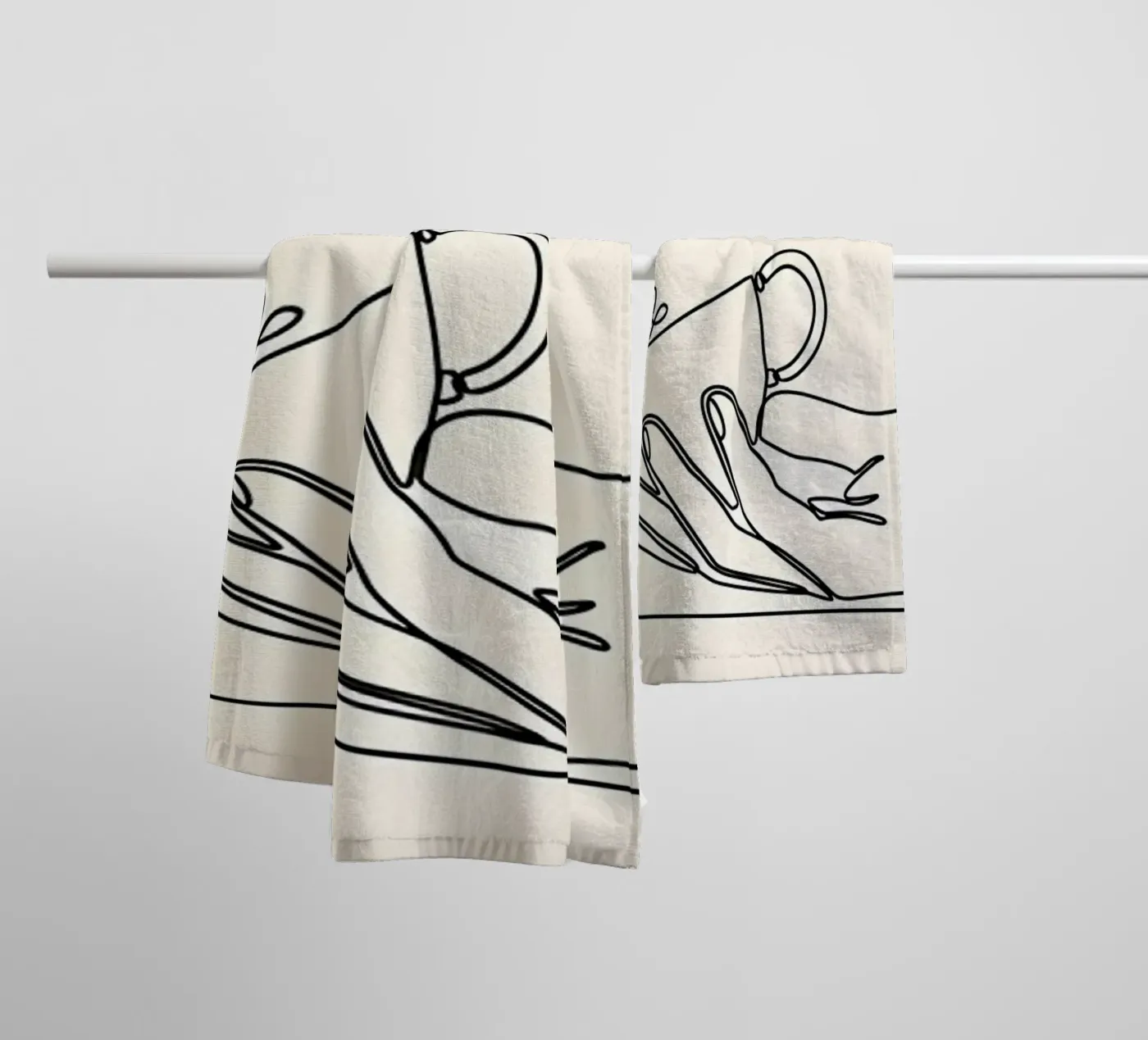 caffè asciugamano da bagno da Aiden Garcia