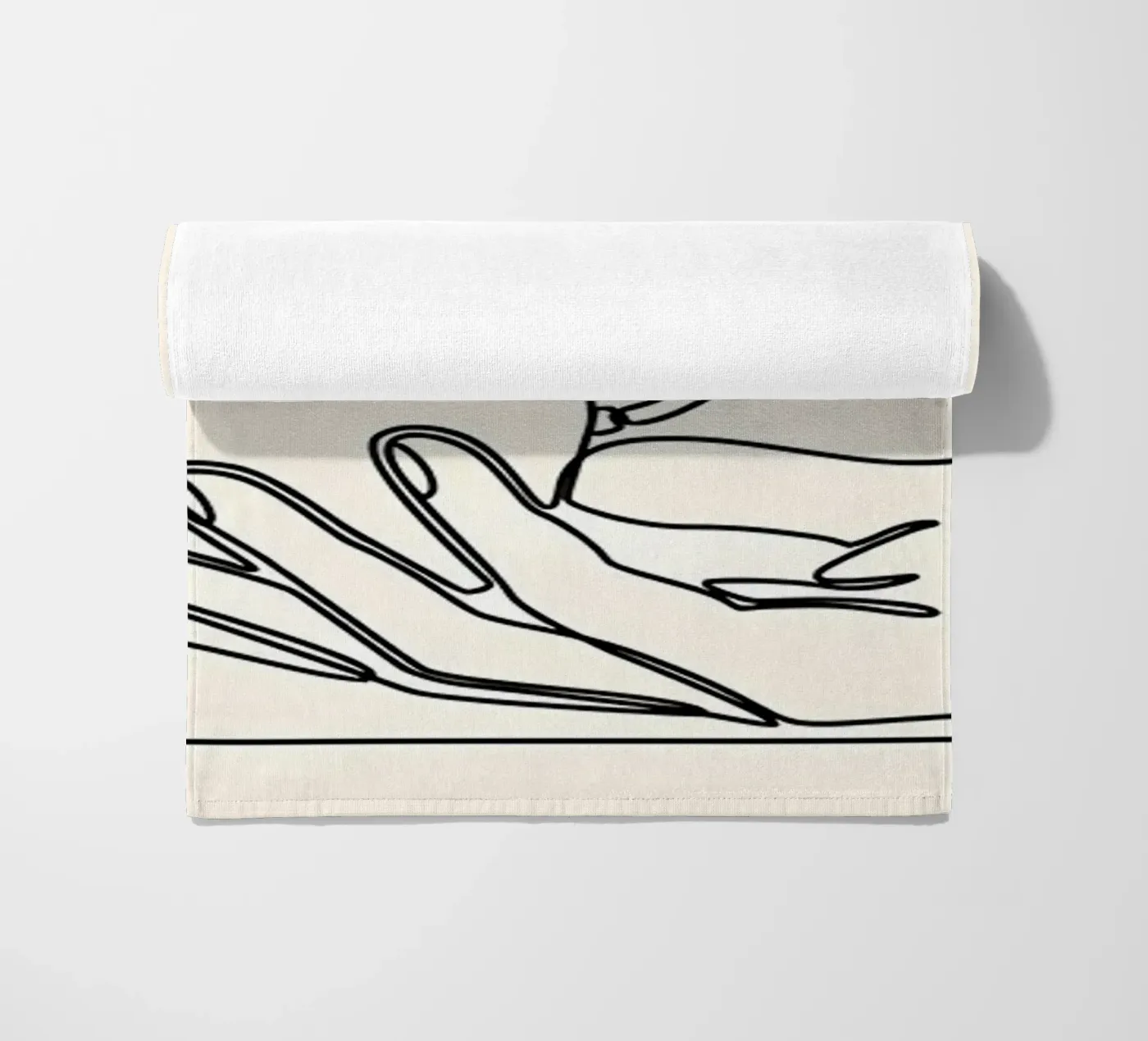 coffee strandhanddoek van Aiden Garcia